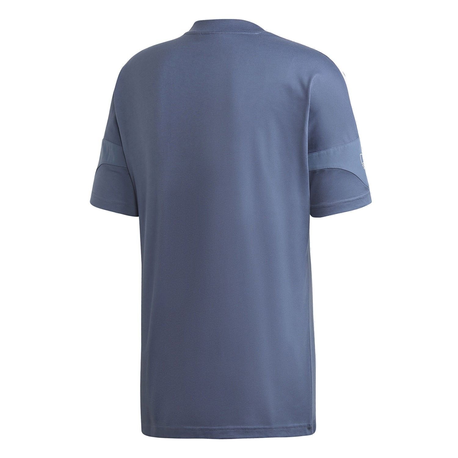 adidas Originals Team Signature Trefoil T-Shirt - Blue - ViaductClothing - -