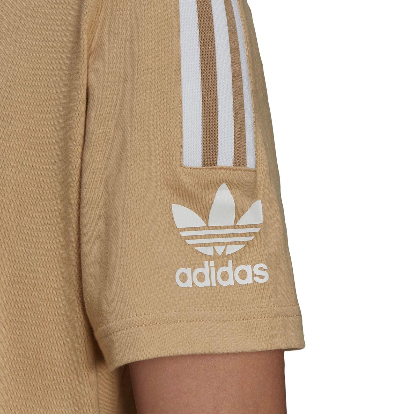 adidas Originals Tech Tee - Beige - ViaductClothing - -