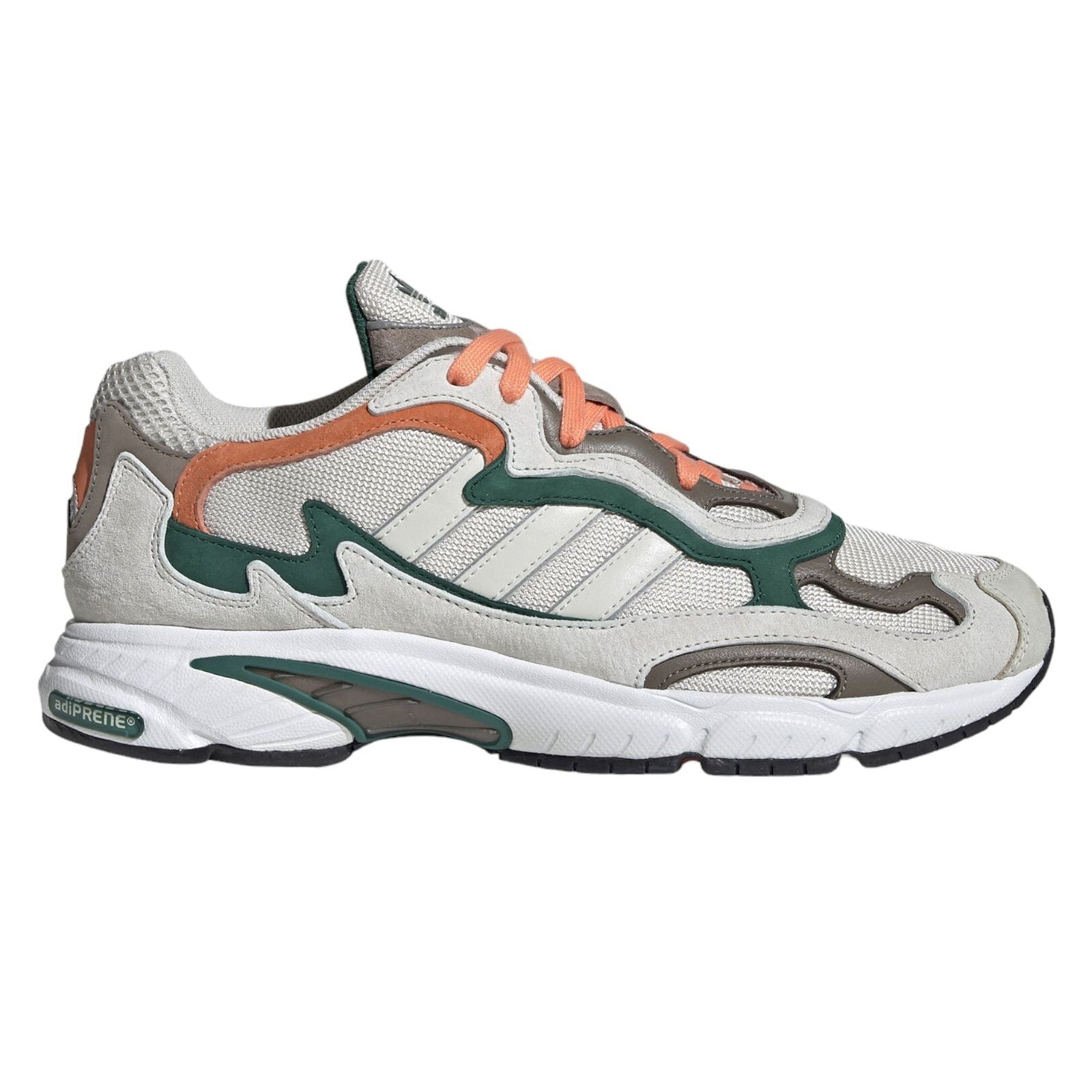 adidas Originals Temper Run Trainers - Grey Green Orange - ViaductClothing - -