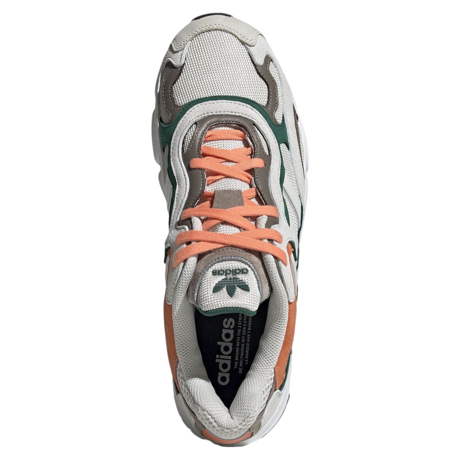 adidas Originals Temper Run Trainers - Grey Green Orange - ViaductClothing - -
