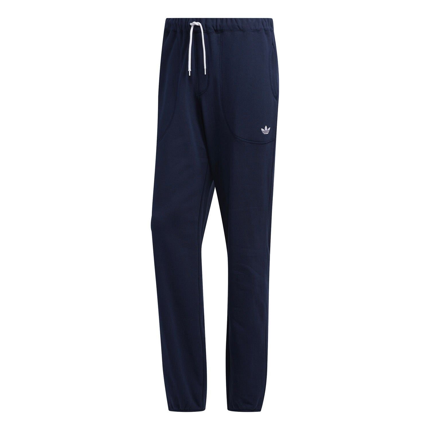 adidas Originals Terry Cotton Pants - Navy - ViaductClothing - -
