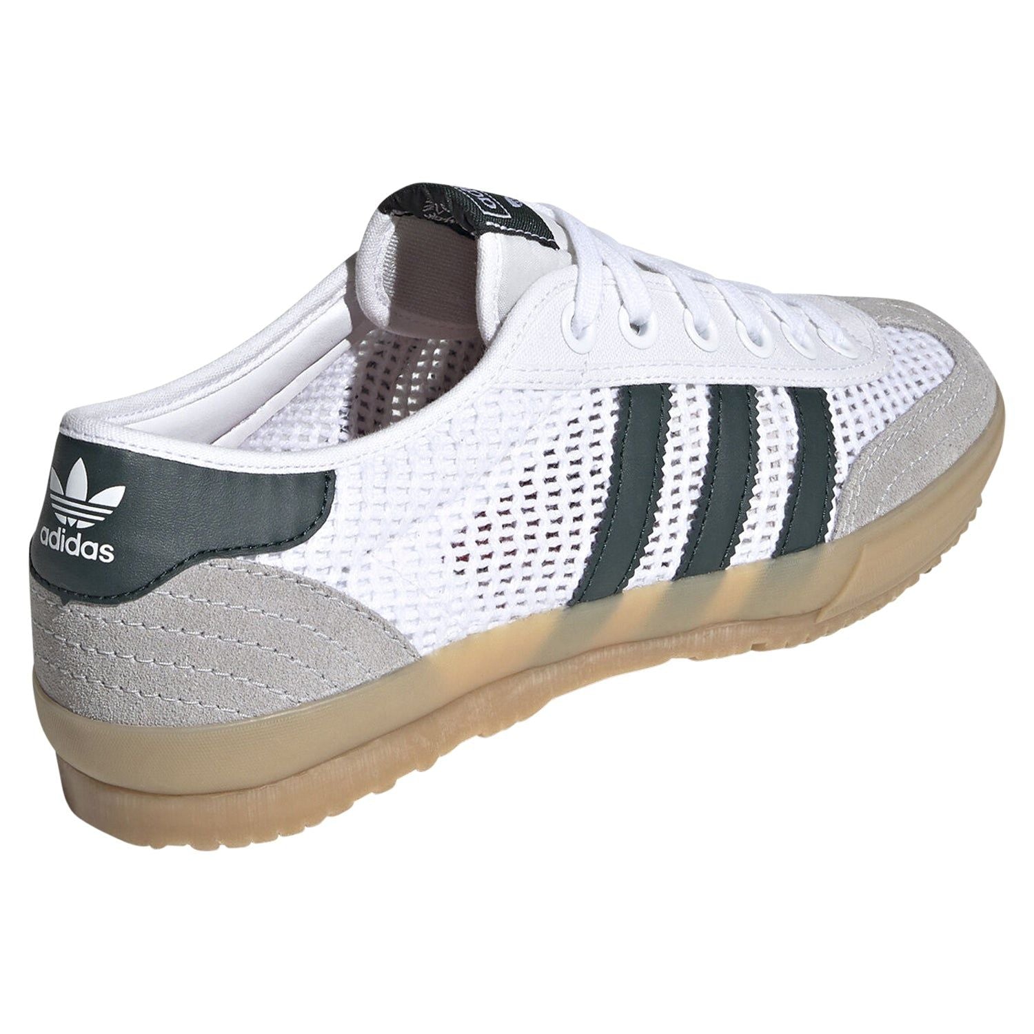 adidas Originals Tischtennis Samstag Trainers - White & Gum - ViaductClothing - -