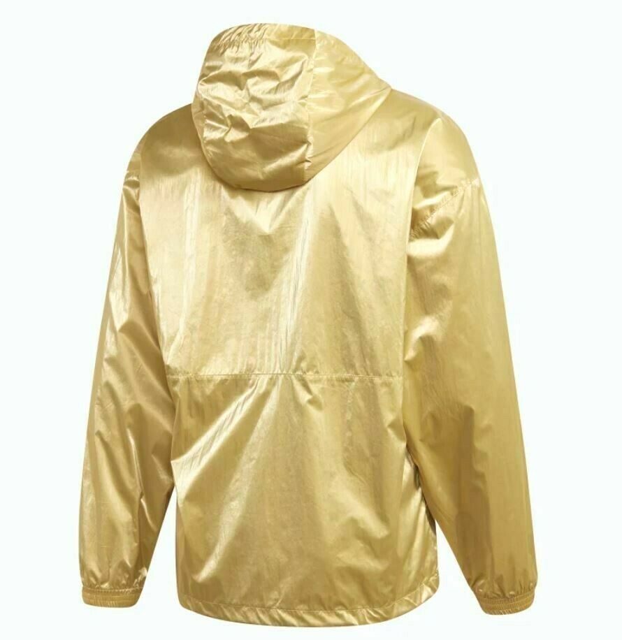 adidas Originals Tolima-02 Reversible Windbreaker - Gold - ViaductClothing - -