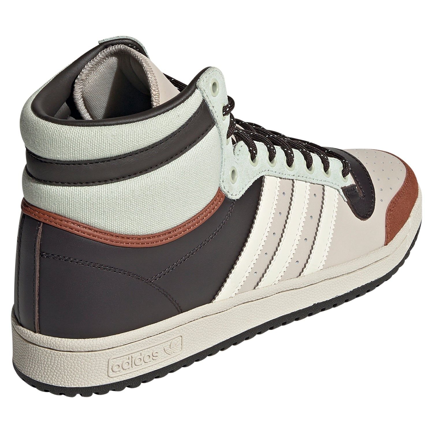 adidas Originals Top Ten Hi Star Wars The Mandalorian The Child Shoes - Green - ViaductClothing - -