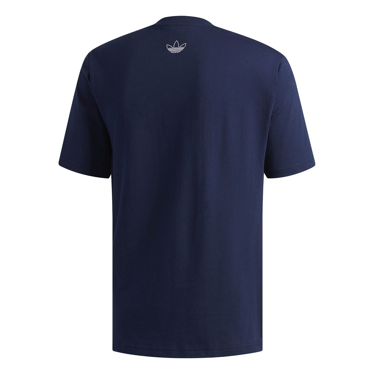 adidas Originals Trefoil Art T-Shirt - Navy - ViaductClothing - -