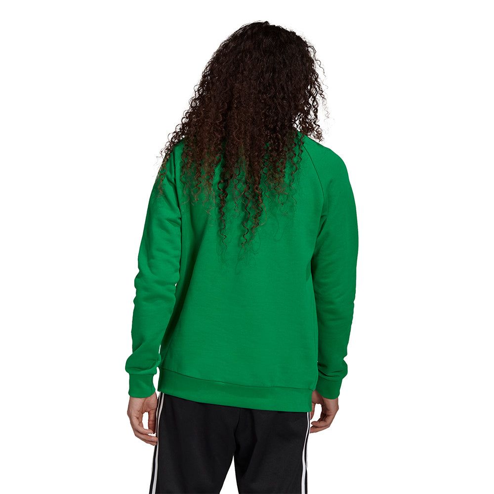 adidas Originals Trefoil Crew Sweatshirt - Green - ViaductClothing - -