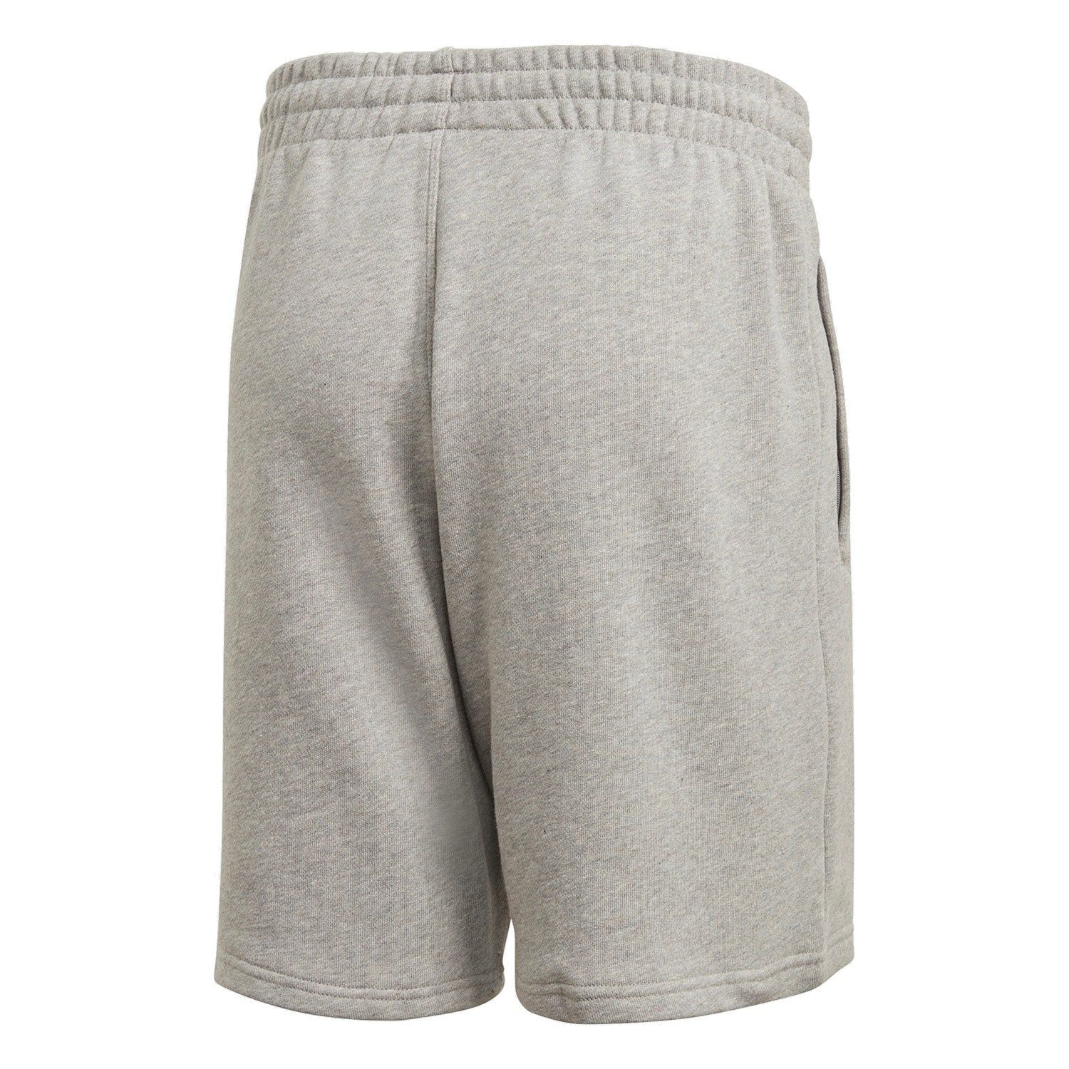 adidas Originals Trefoil Essentials Fleece Shorts - Grey - ViaductClothing - -