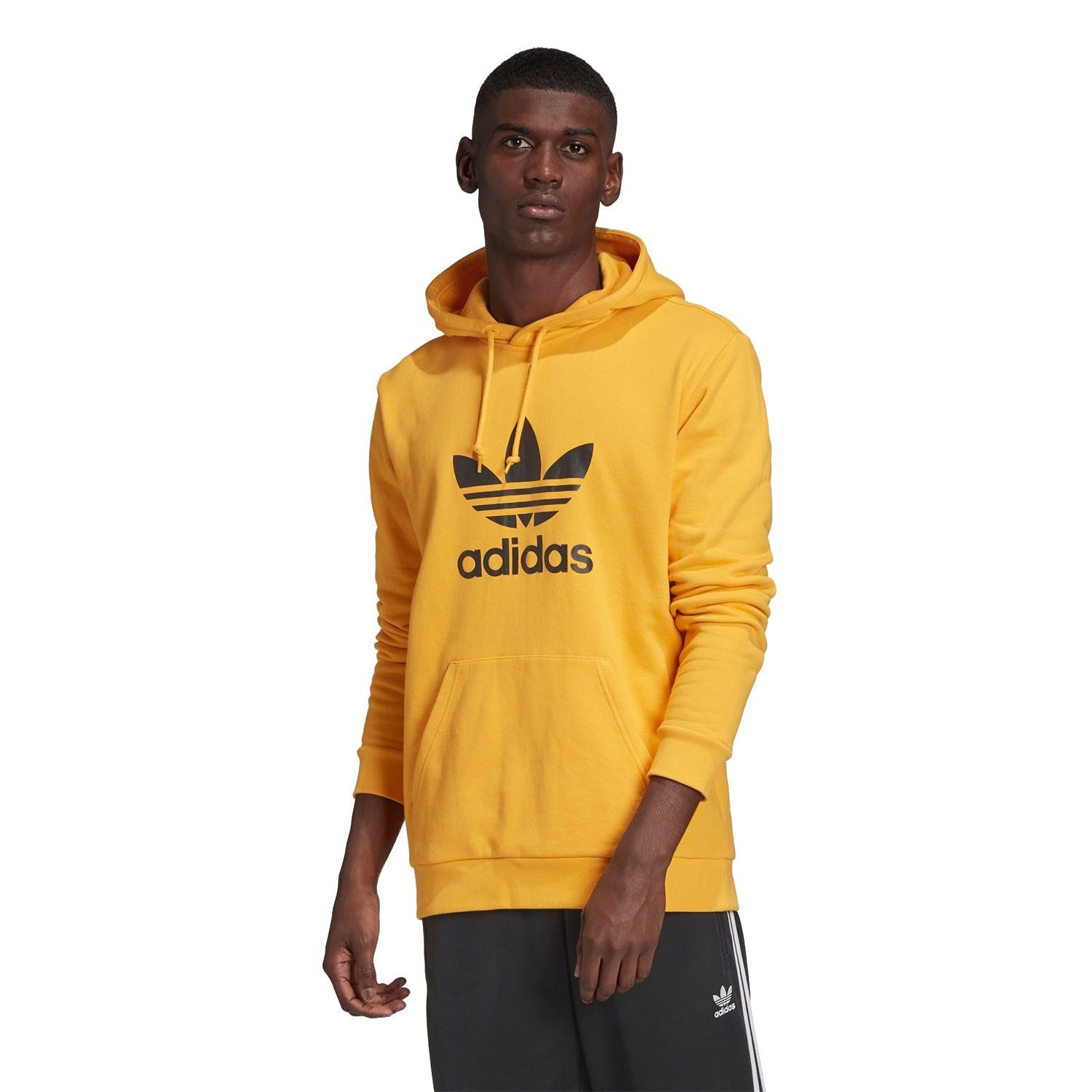 adidas Originals Trefoil Hoodie - Gold - ViaductClothing - -