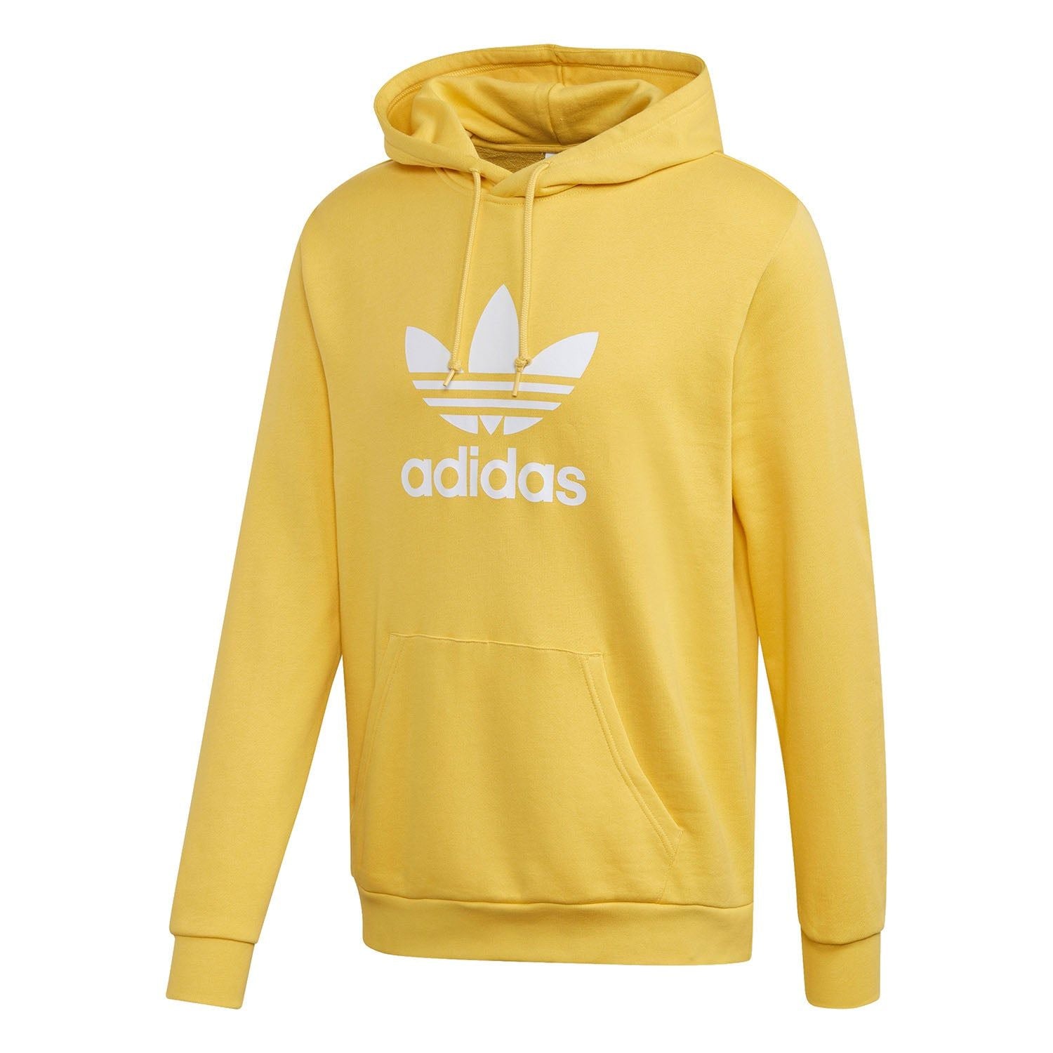 adidas Originals Trefoil Hoodie - Yellow - ViaductClothing - -