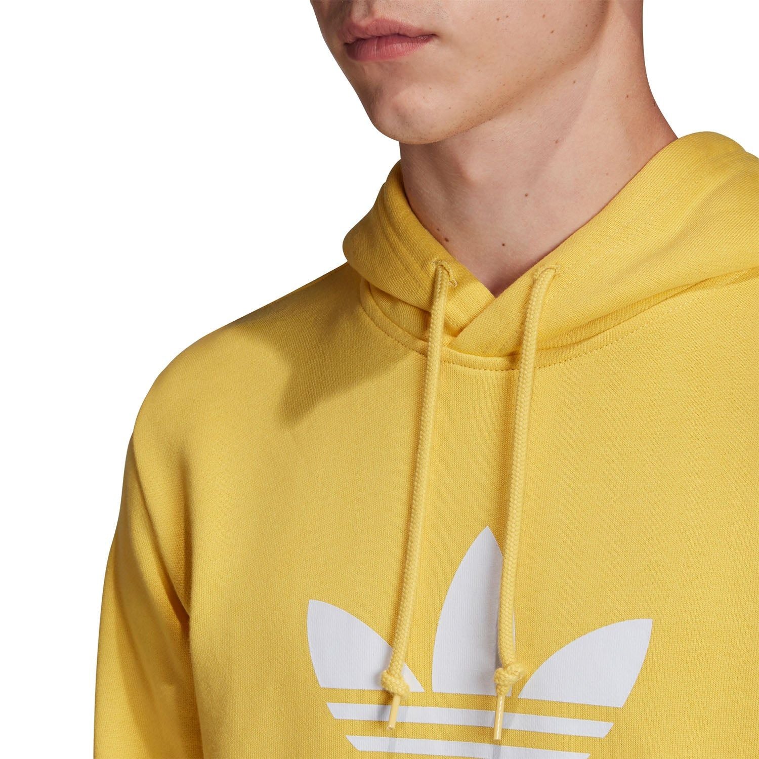 adidas Originals Trefoil Hoodie - Yellow - ViaductClothing - -