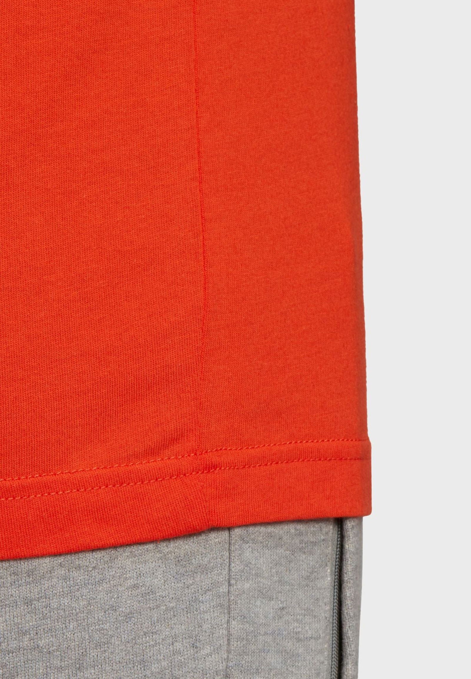 adidas Originals Trefoil Logo Outline T-Shirt - Orange - ViaductClothing - -