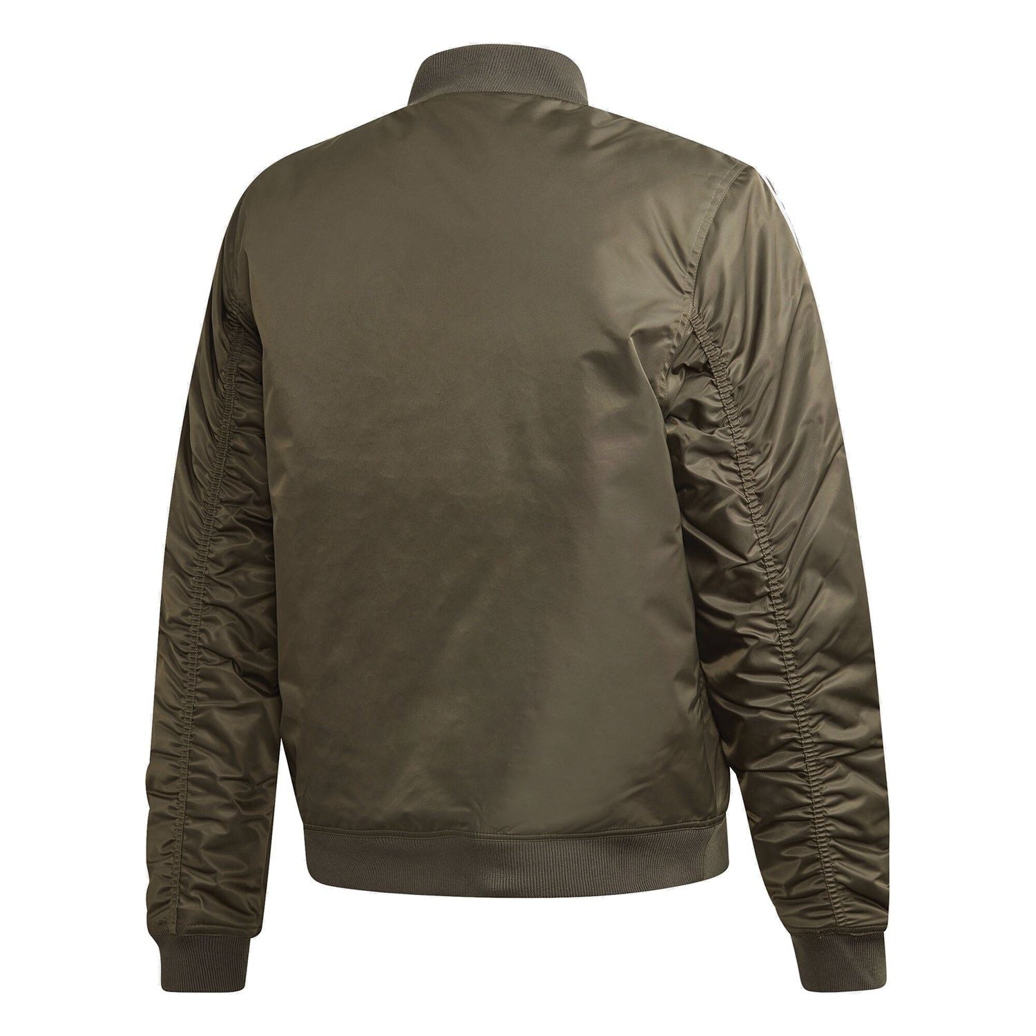 adidas Originals Trefoil Padded Bomber - Green - ViaductClothing - -