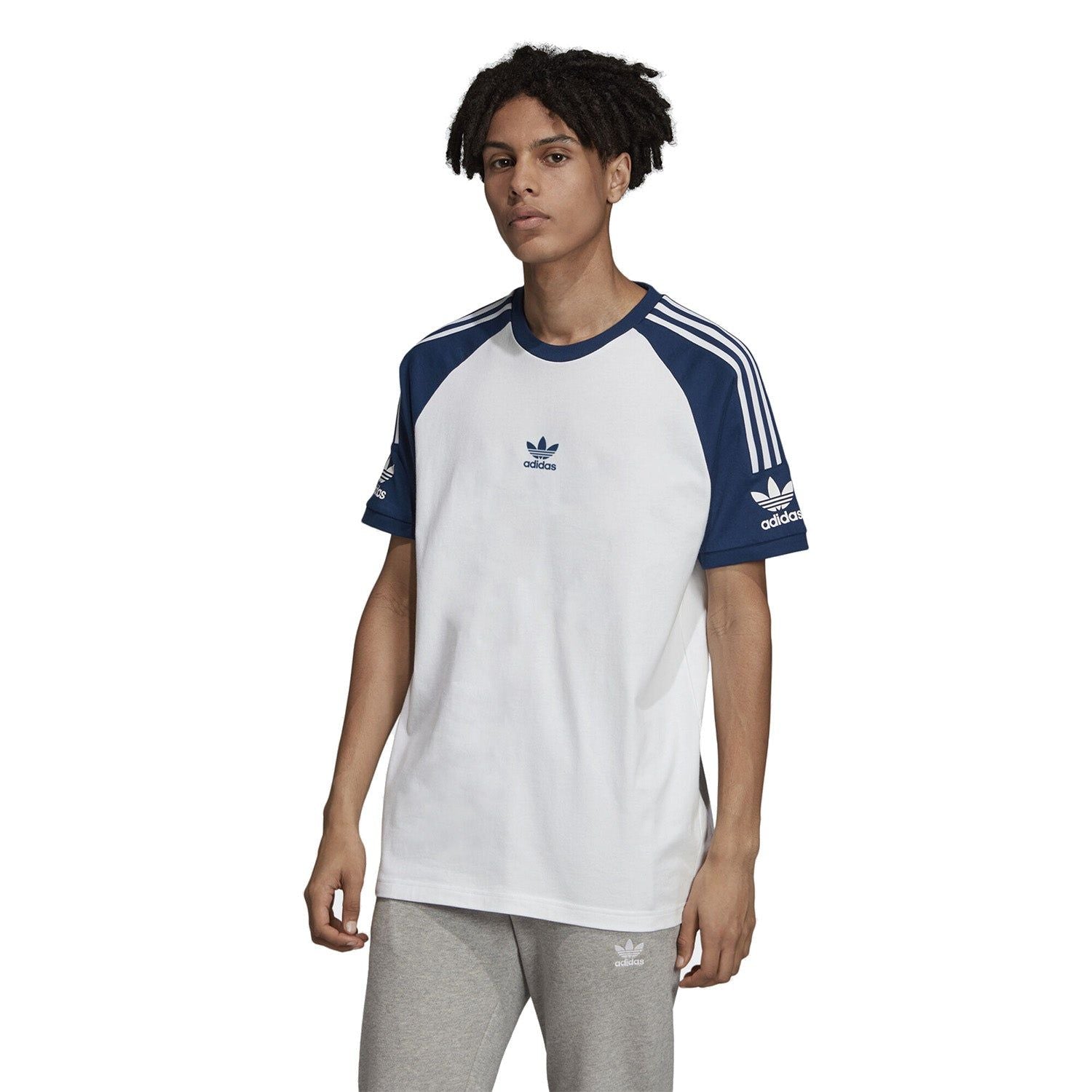 adidas Originals Trefoil T Shirt - White - ViaductClothing - -