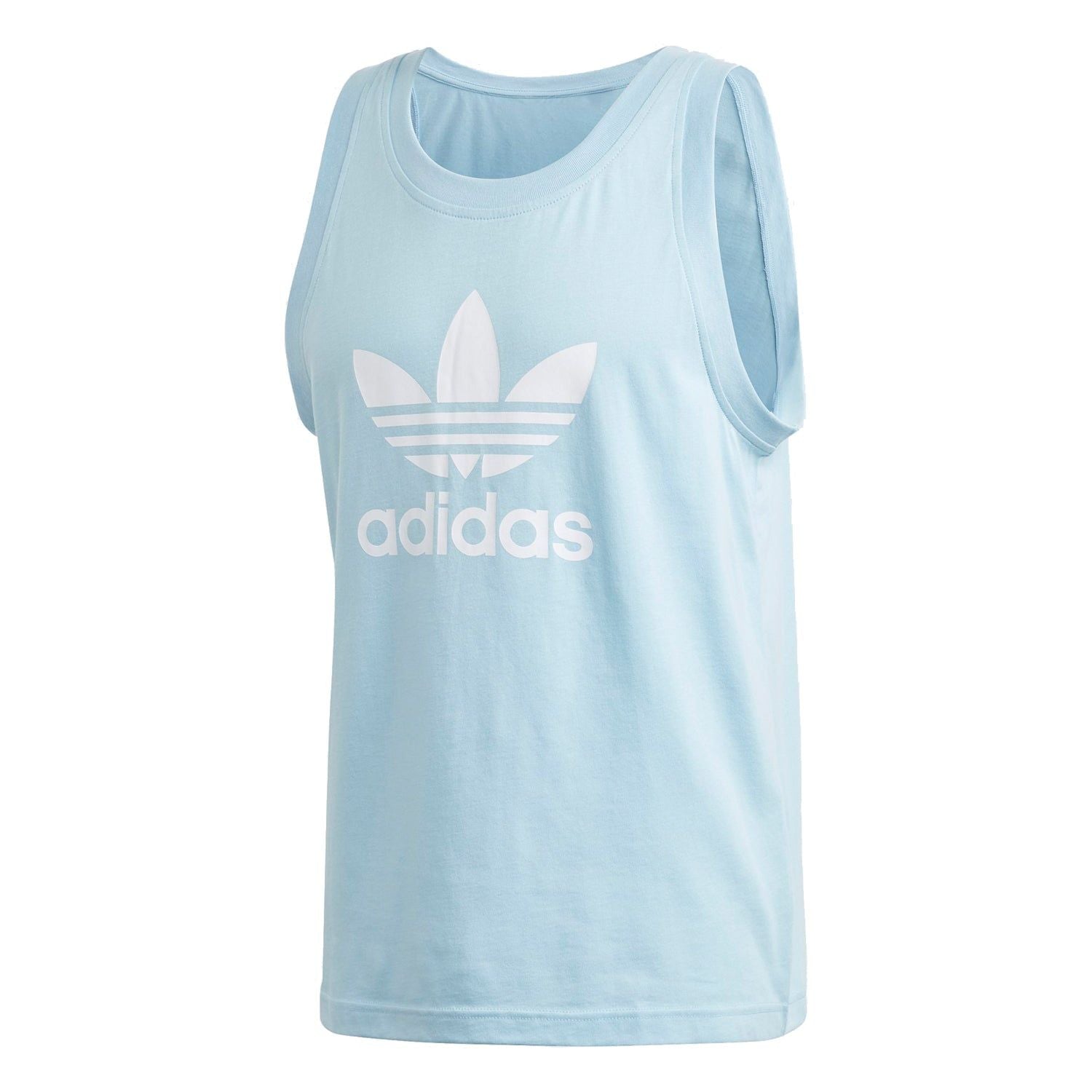 adidas Originals Trefoil Tank Top - Clear Sky - ViaductClothing - -