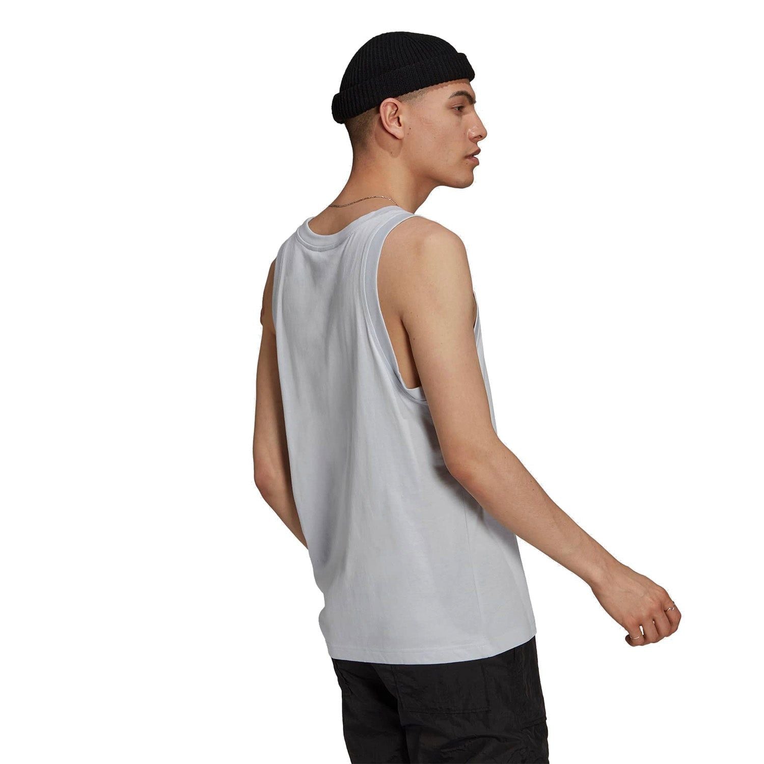 adidas Originals Trefoil Tank Top - Halo Blue - ViaductClothing - -