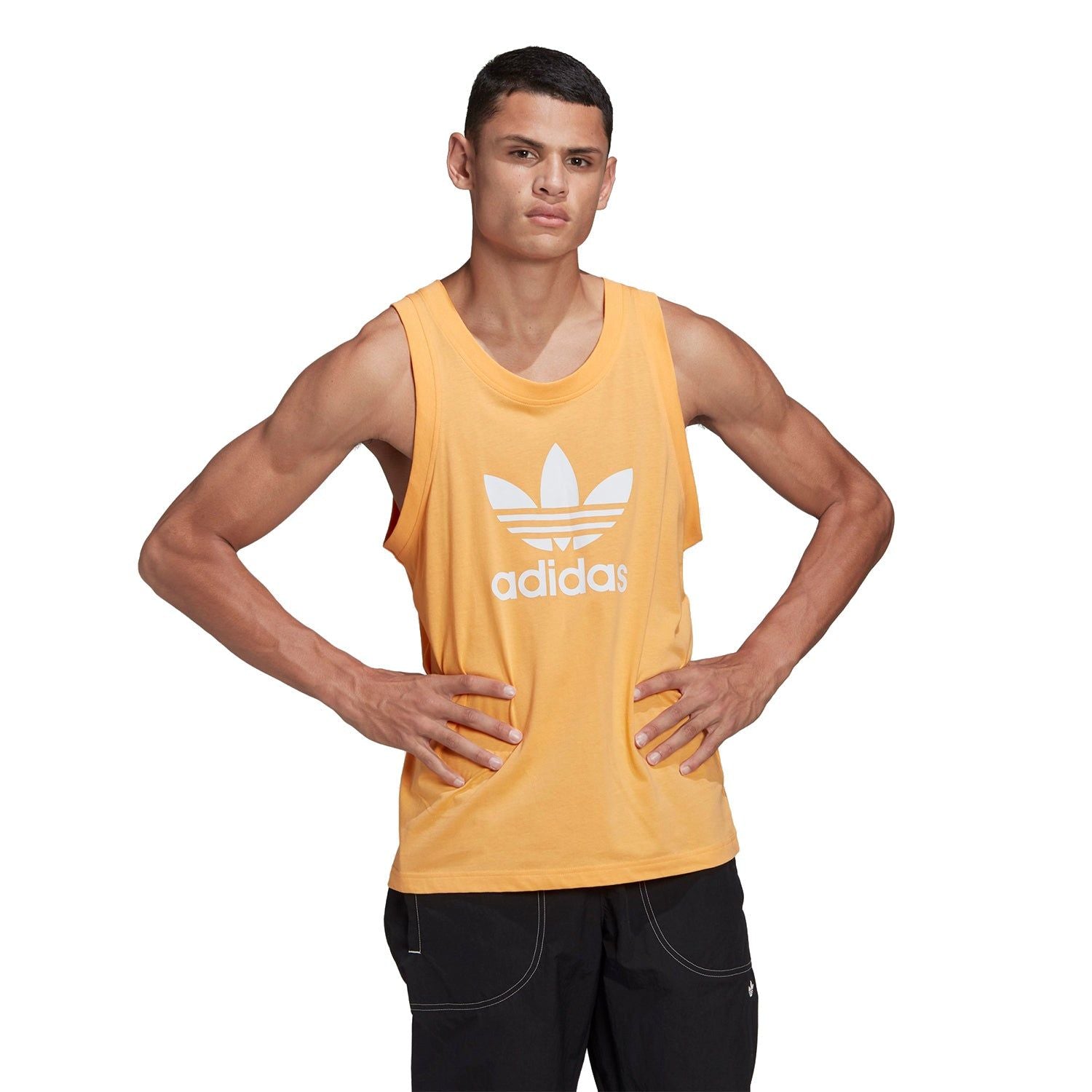 adidas Originals Trefoil Tank Top - Hazy Orange - ViaductClothing - -