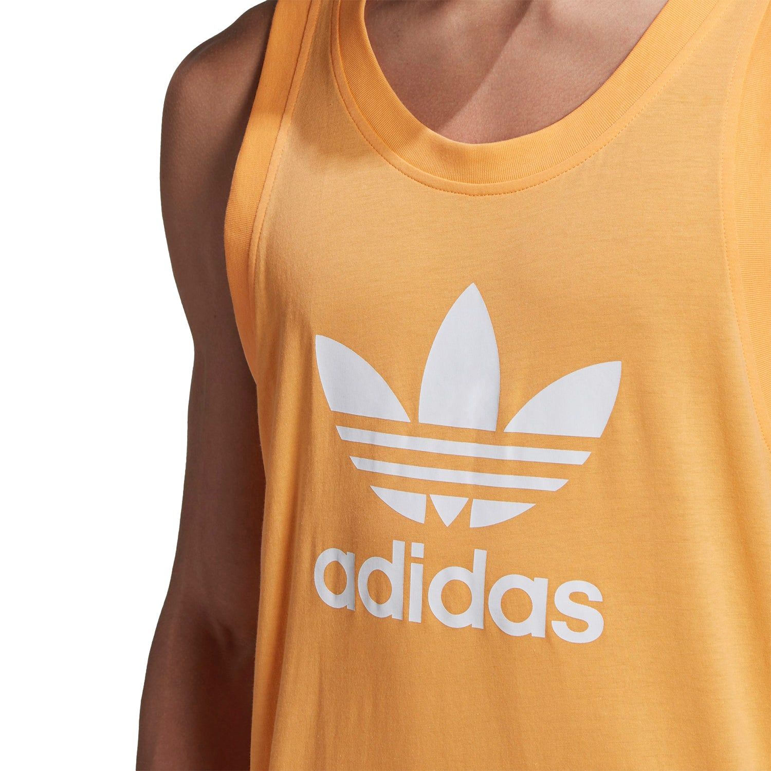 adidas Originals Trefoil Tank Top - Hazy Orange - ViaductClothing - -