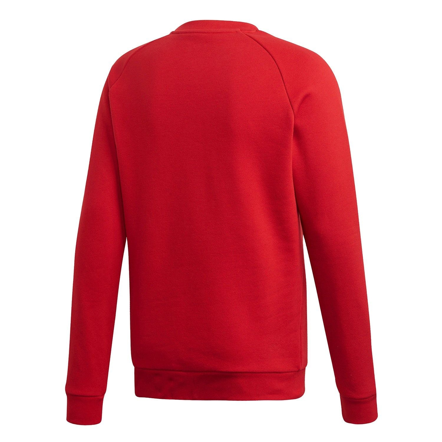 adidas Originals Trefoil Warm-Up Crew Sweatshirt - Red - ViaductClothing - -