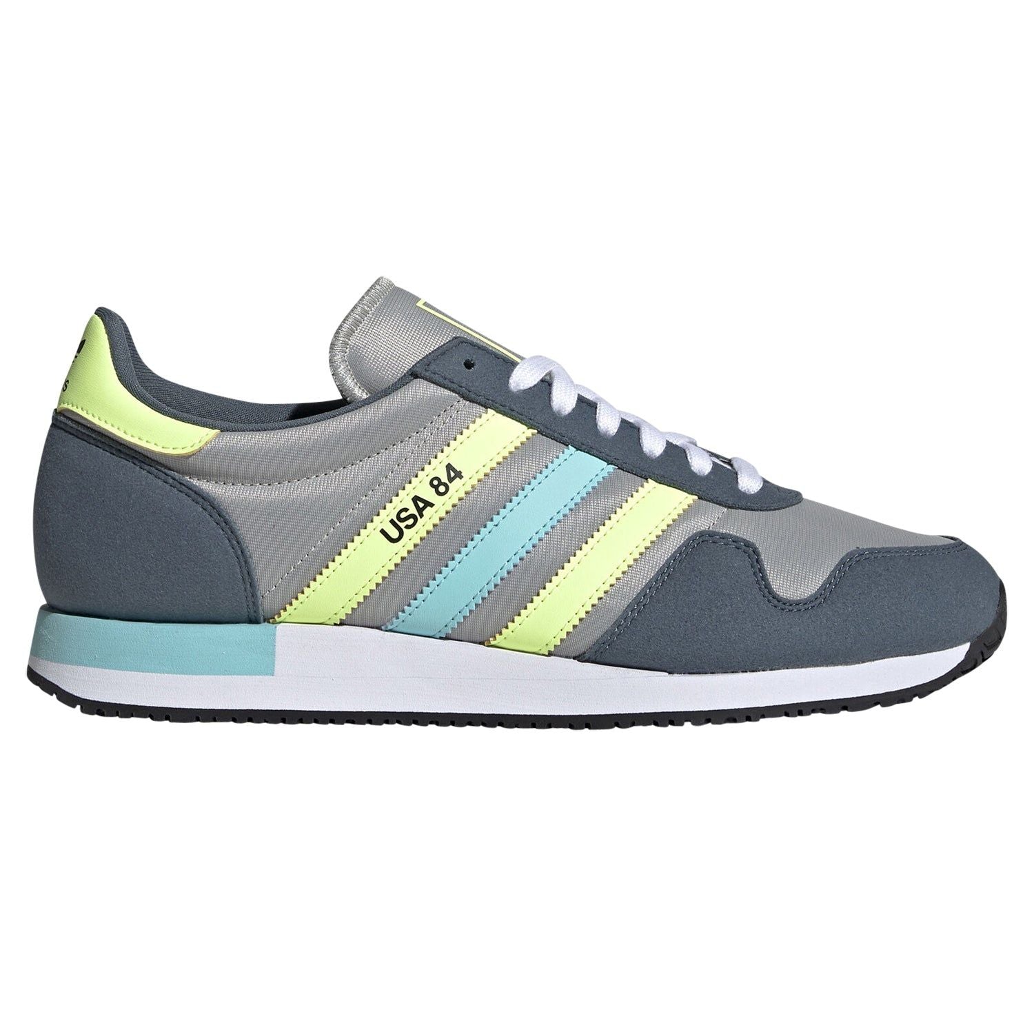 adidas Originals USA 84 Trainers - Grey - ViaductClothing - -