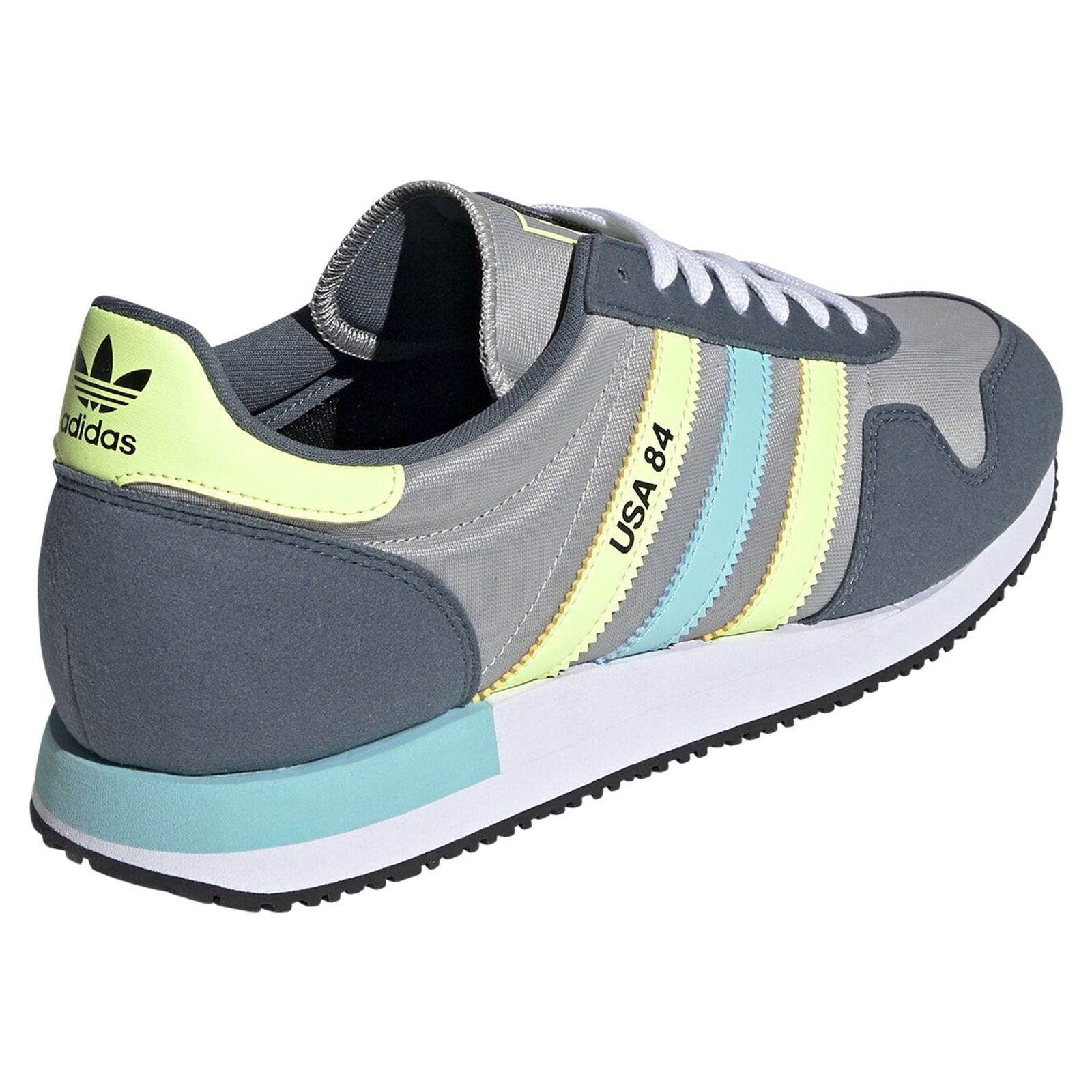 adidas Originals USA 84 Trainers - Grey - ViaductClothing - -