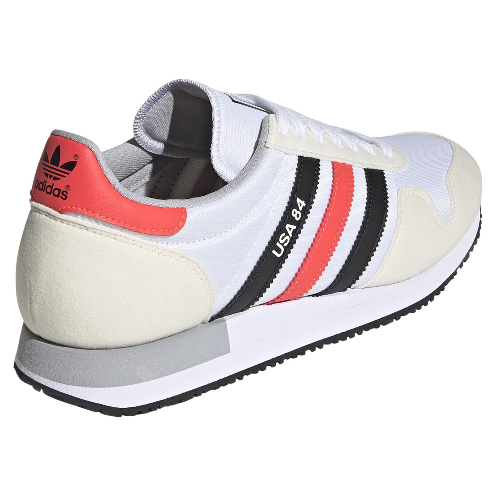 adidas Originals USA 84 Trainers - White - ViaductClothing - -