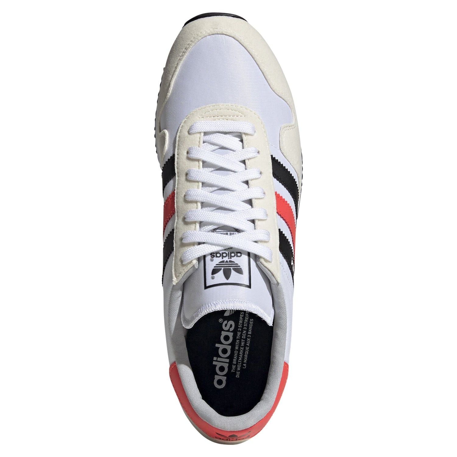 adidas Originals USA 84 Trainers - White - ViaductClothing - -