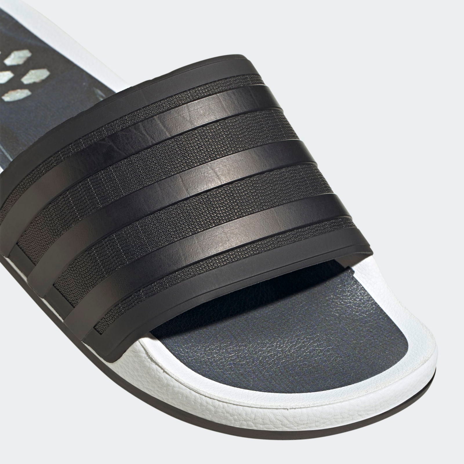 adidas Originals Unisex Adilette Premium NMD_R1 Slides - Black - ViaductClothing - -