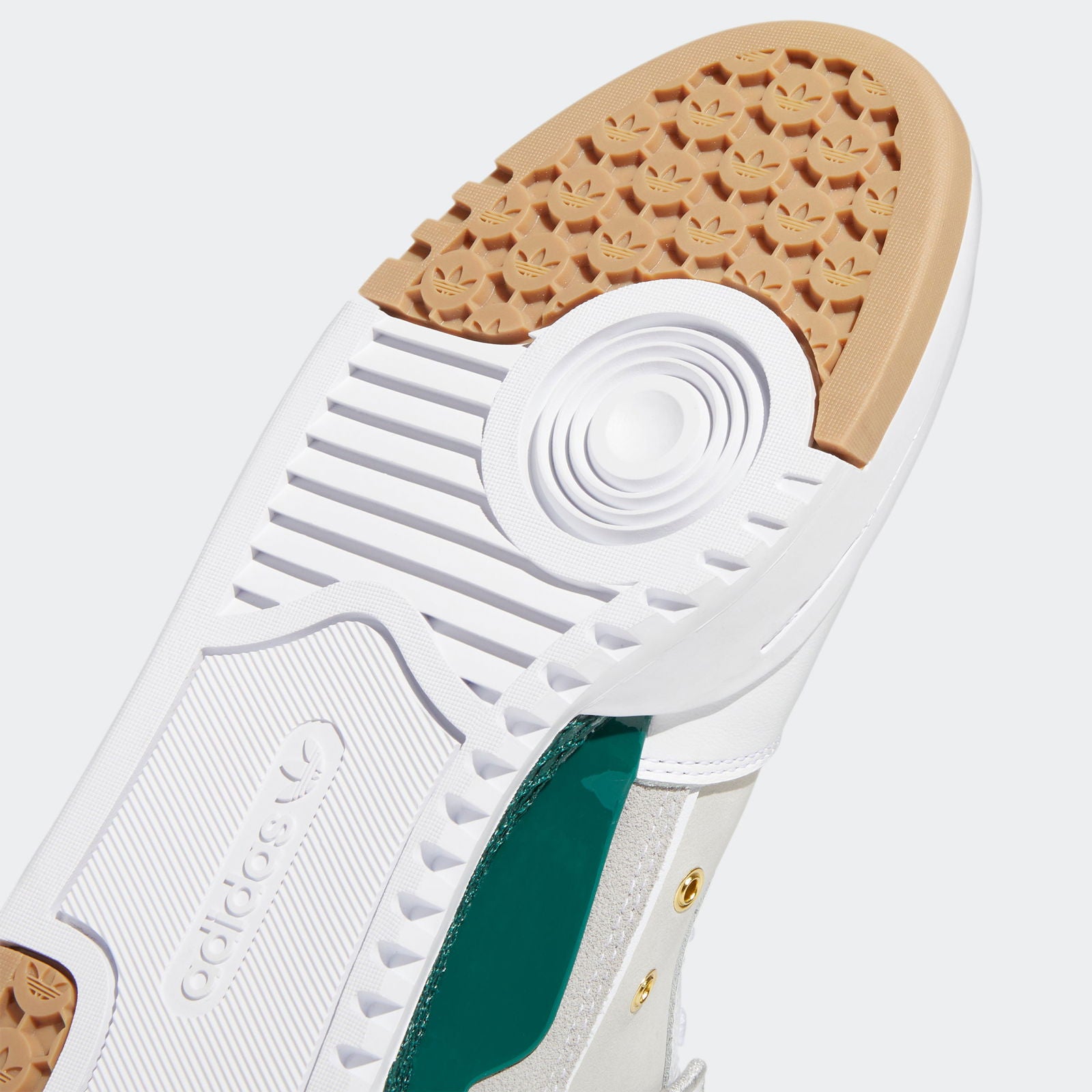 adidas Originals Unisex Forum Luxe Shoes - Mid White Collegiate Green - ViaductClothing - -