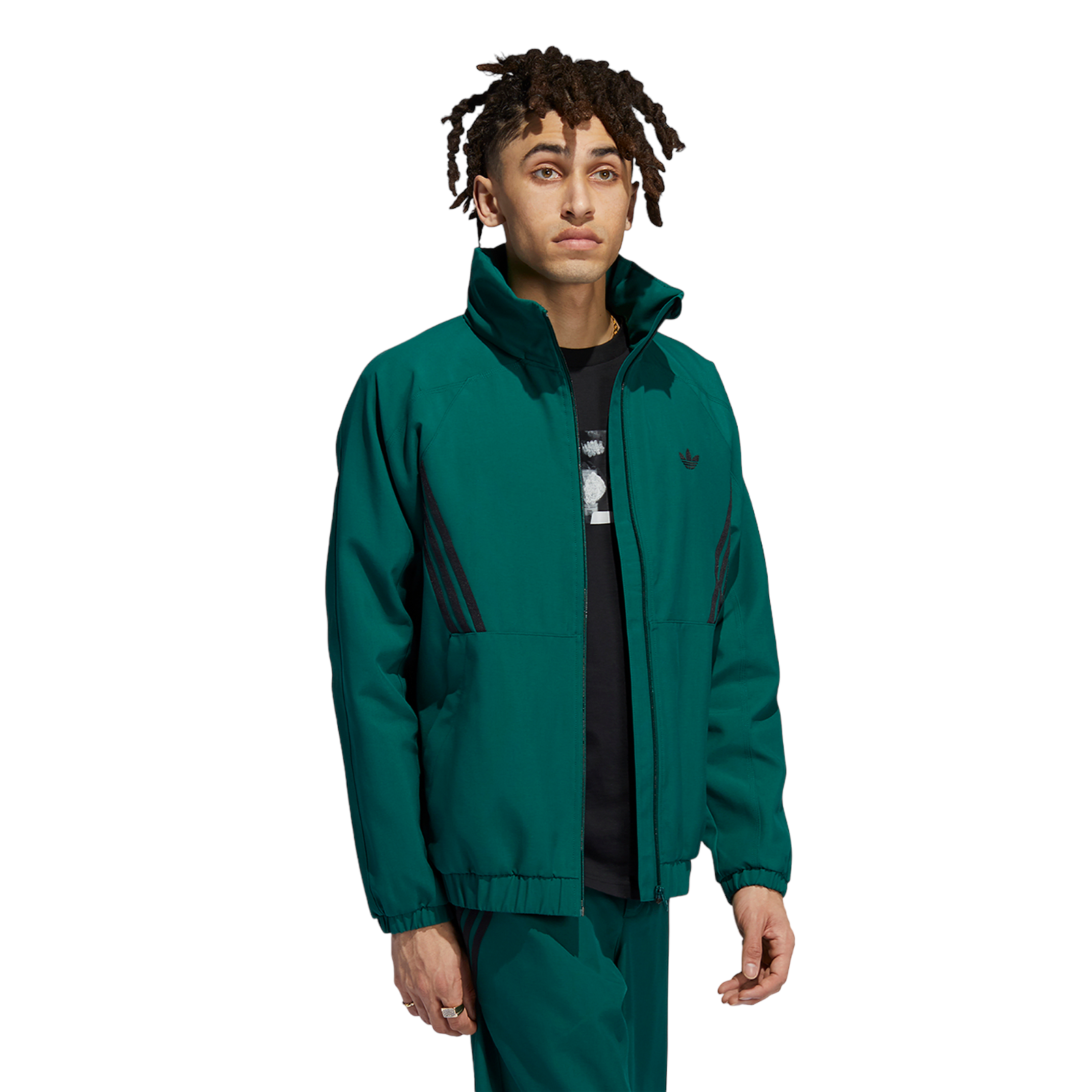 adidas Originals Unisex Skateboarding Workshop Jacket - Green - ViaductClothing - -