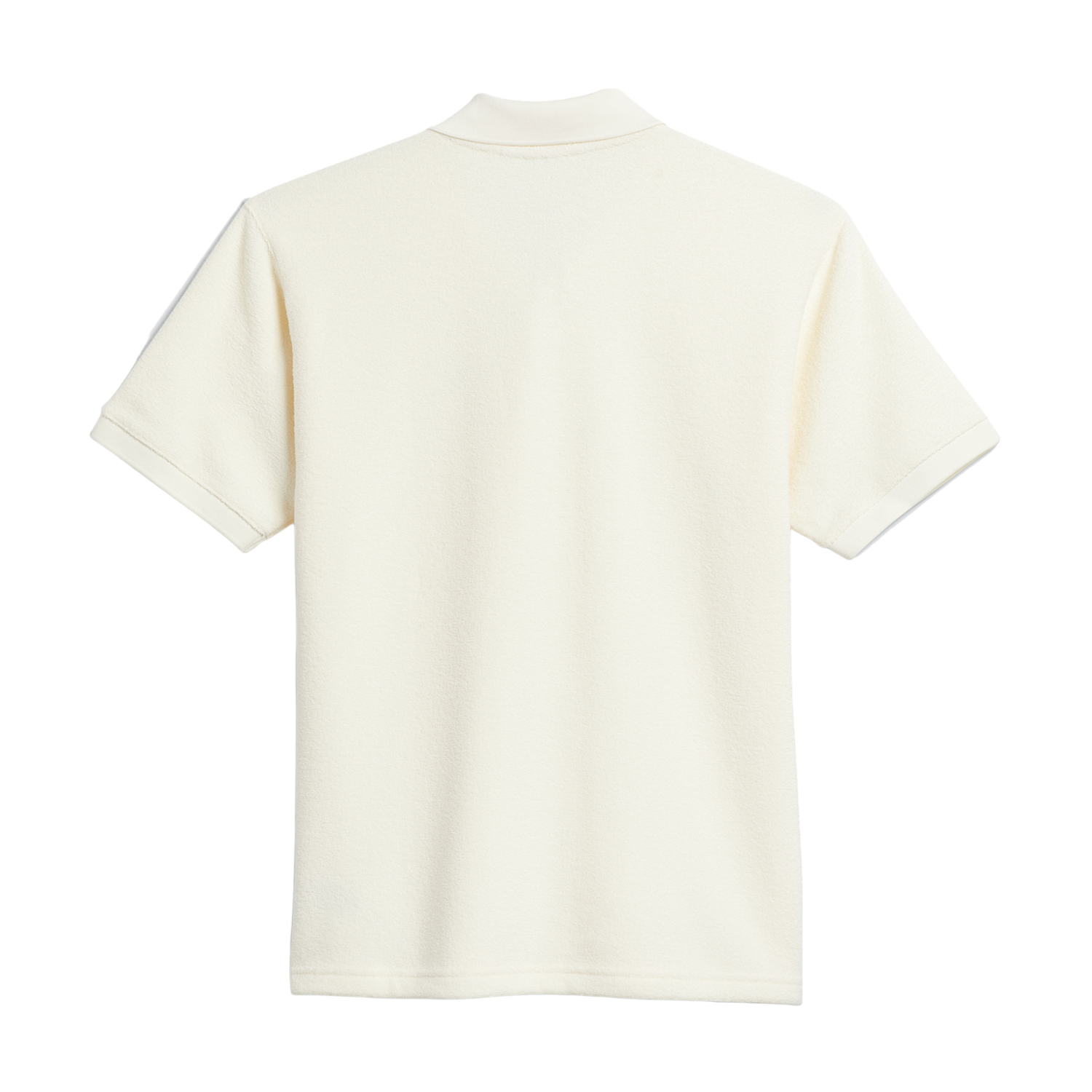 adidas Originals Unisex Tennis Polo - Cream & White - ViaductClothing - -