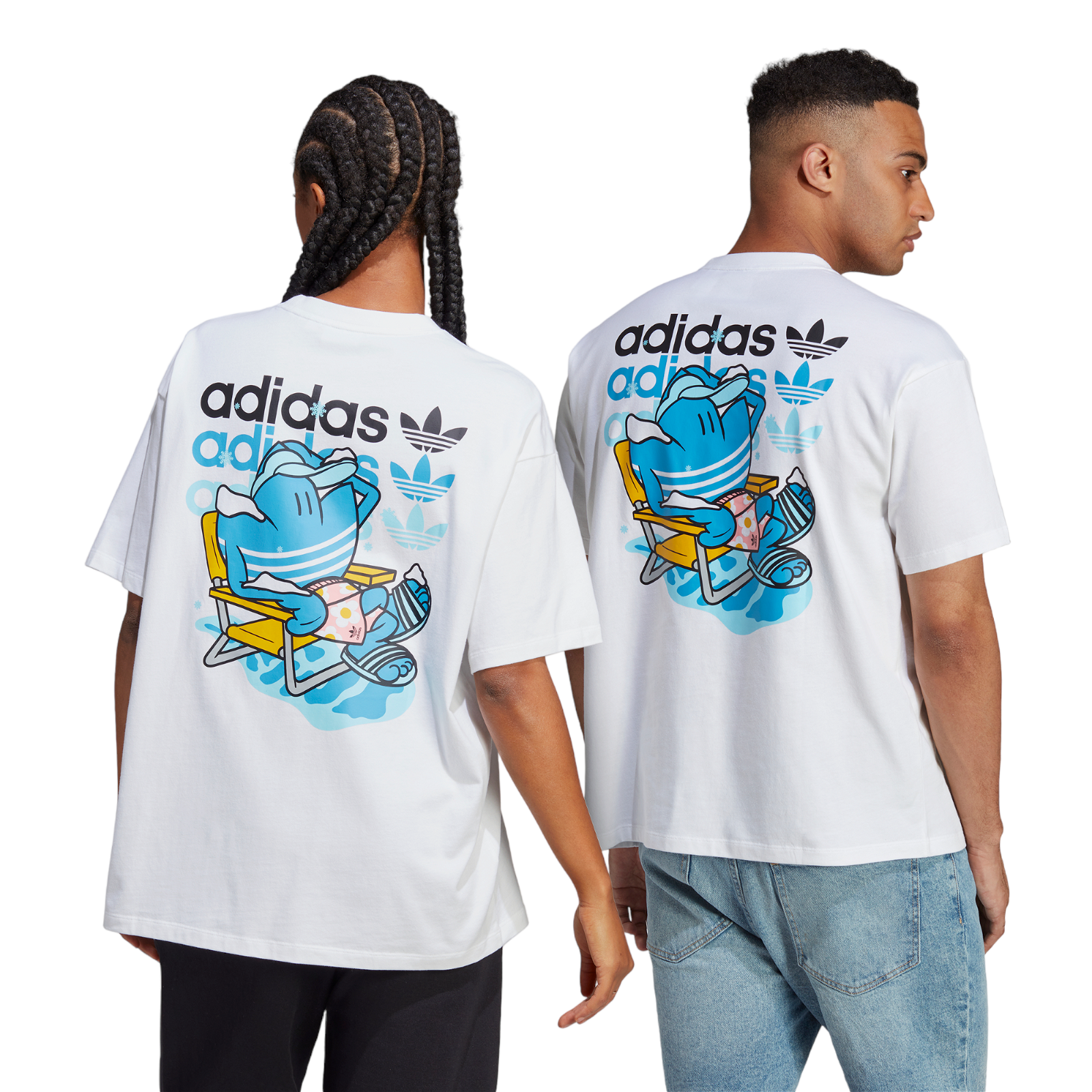 adidas Originals Unitefit Xmas T-Shirt (Gender Neutral) - White - ViaductClothing - -