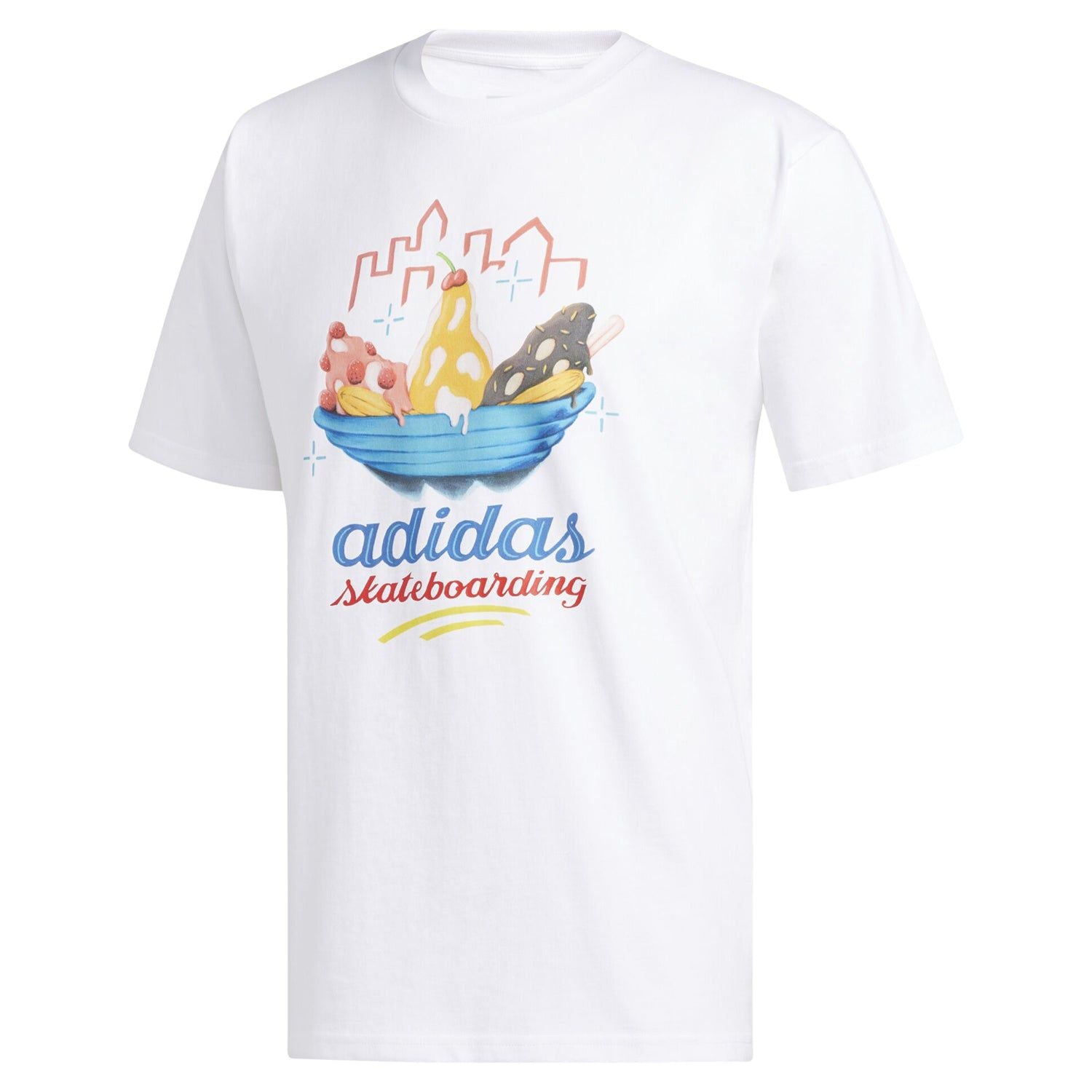 adidas Originals Urgello T Shirt - White - ViaductClothing - -