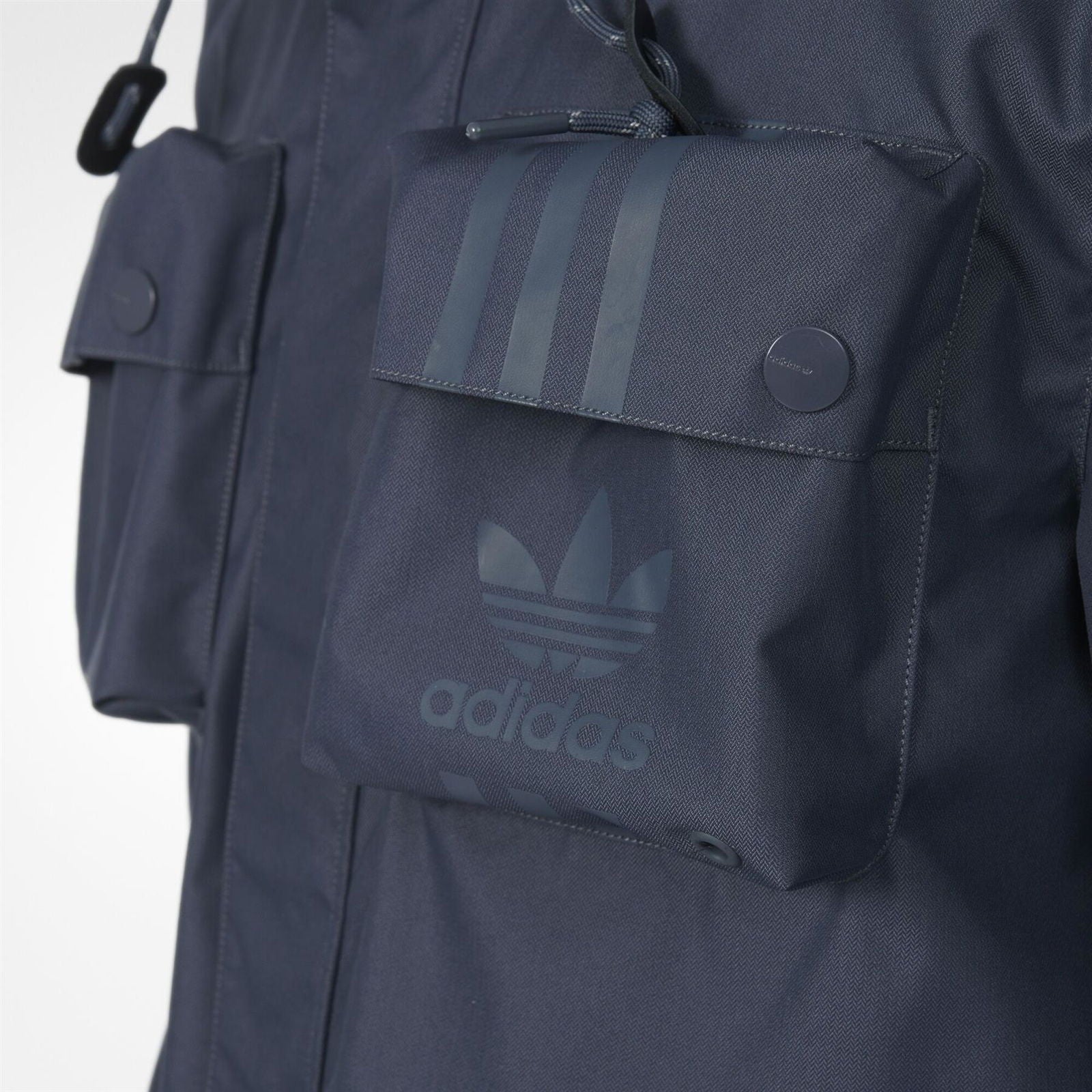 adidas Originals Utility Parka - Navy - ViaductClothing - -
