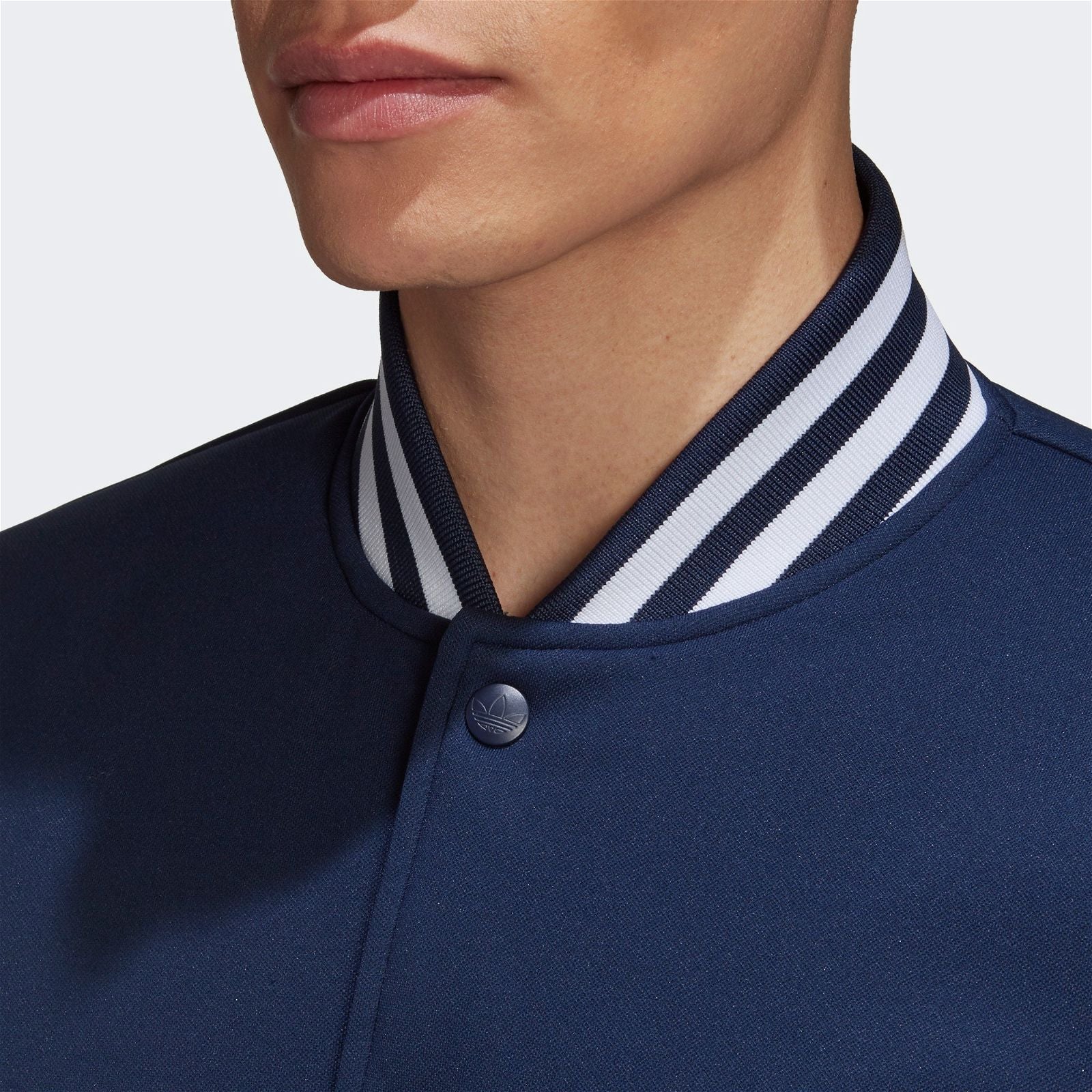 adidas Originals Varsity Bomber Jacket - Navy - ViaductClothing - -