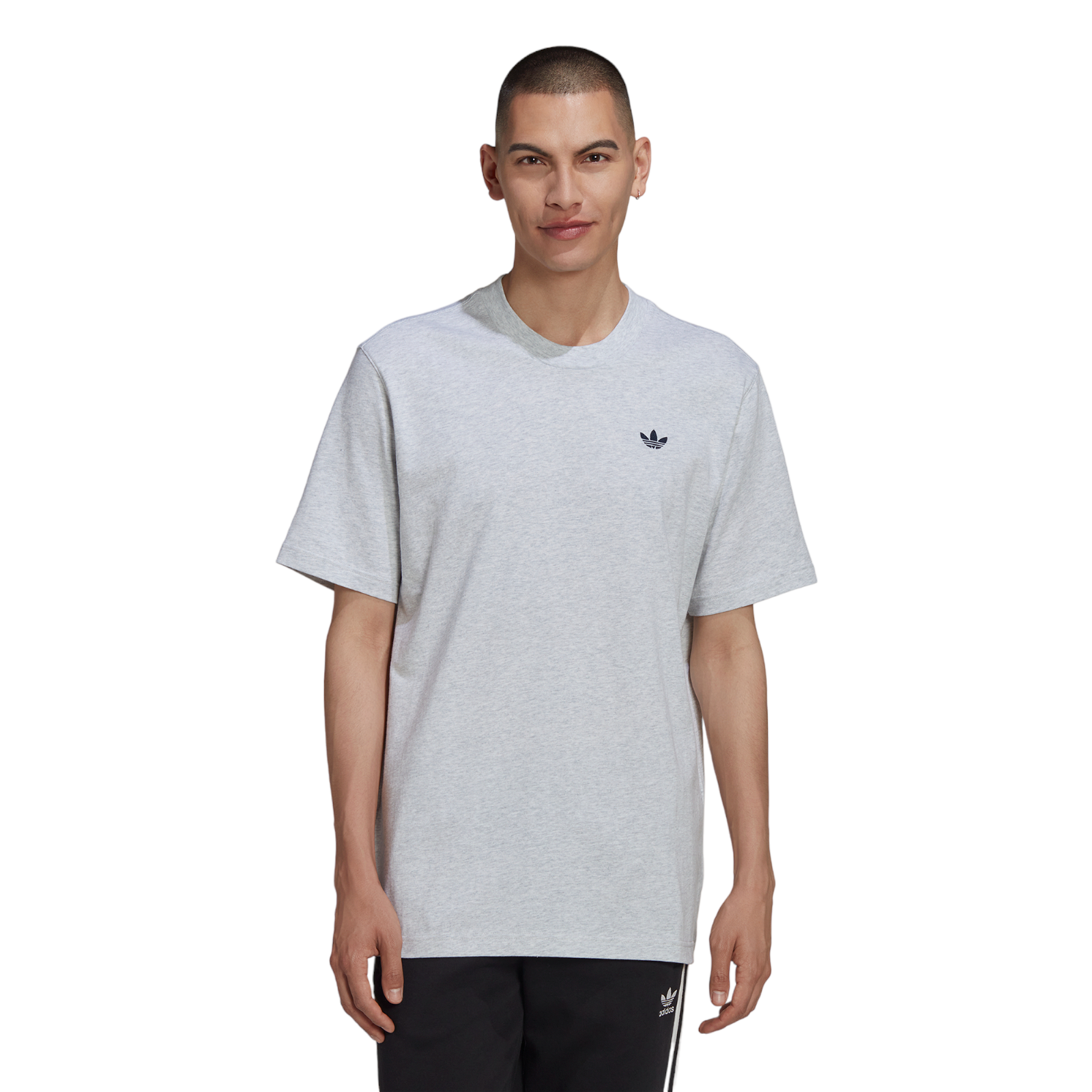 adidas Originals Varsity Loose Graphic T-Shirt - Grey - ViaductClothing - -