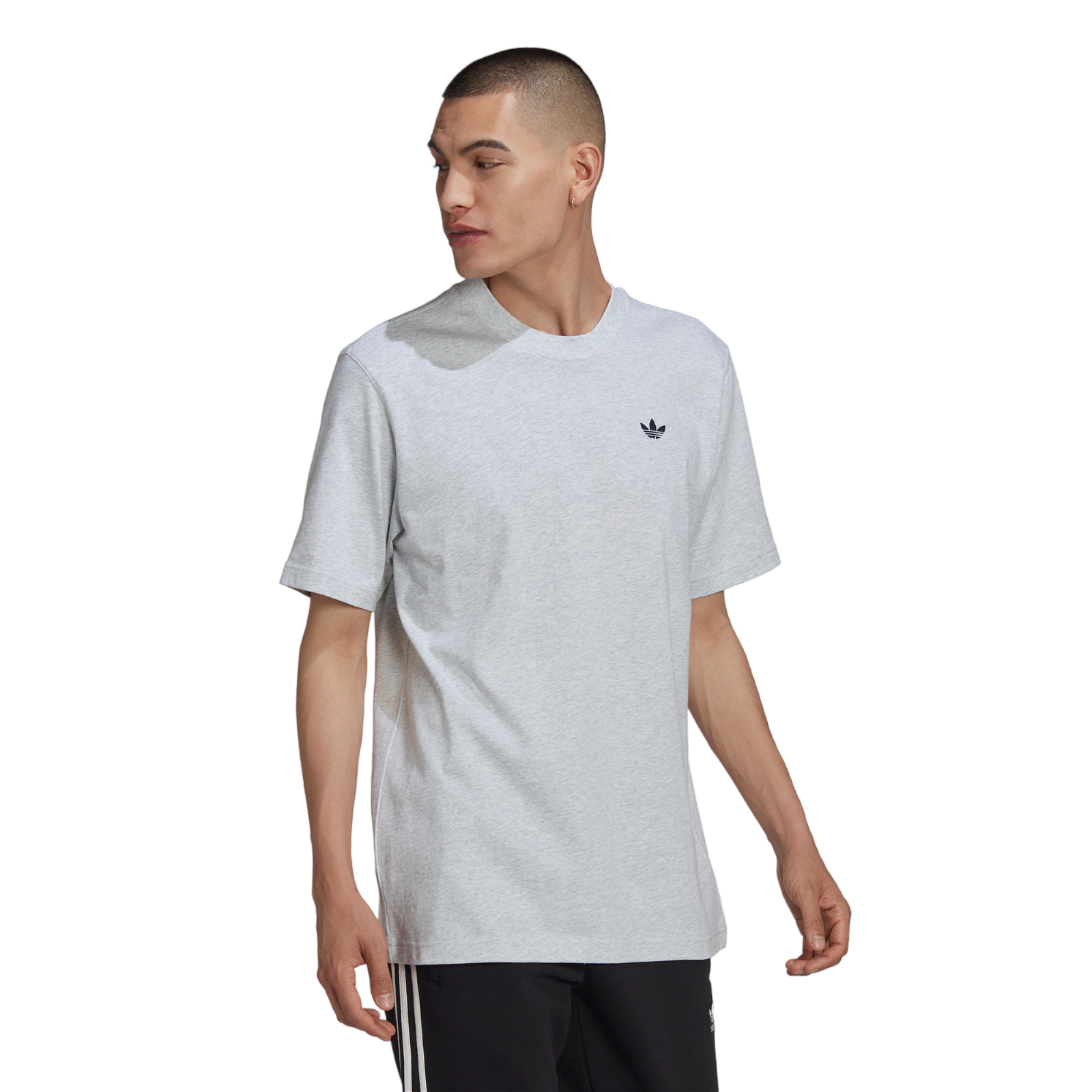 adidas Originals Varsity Loose Graphic T-Shirt - Grey - ViaductClothing - -