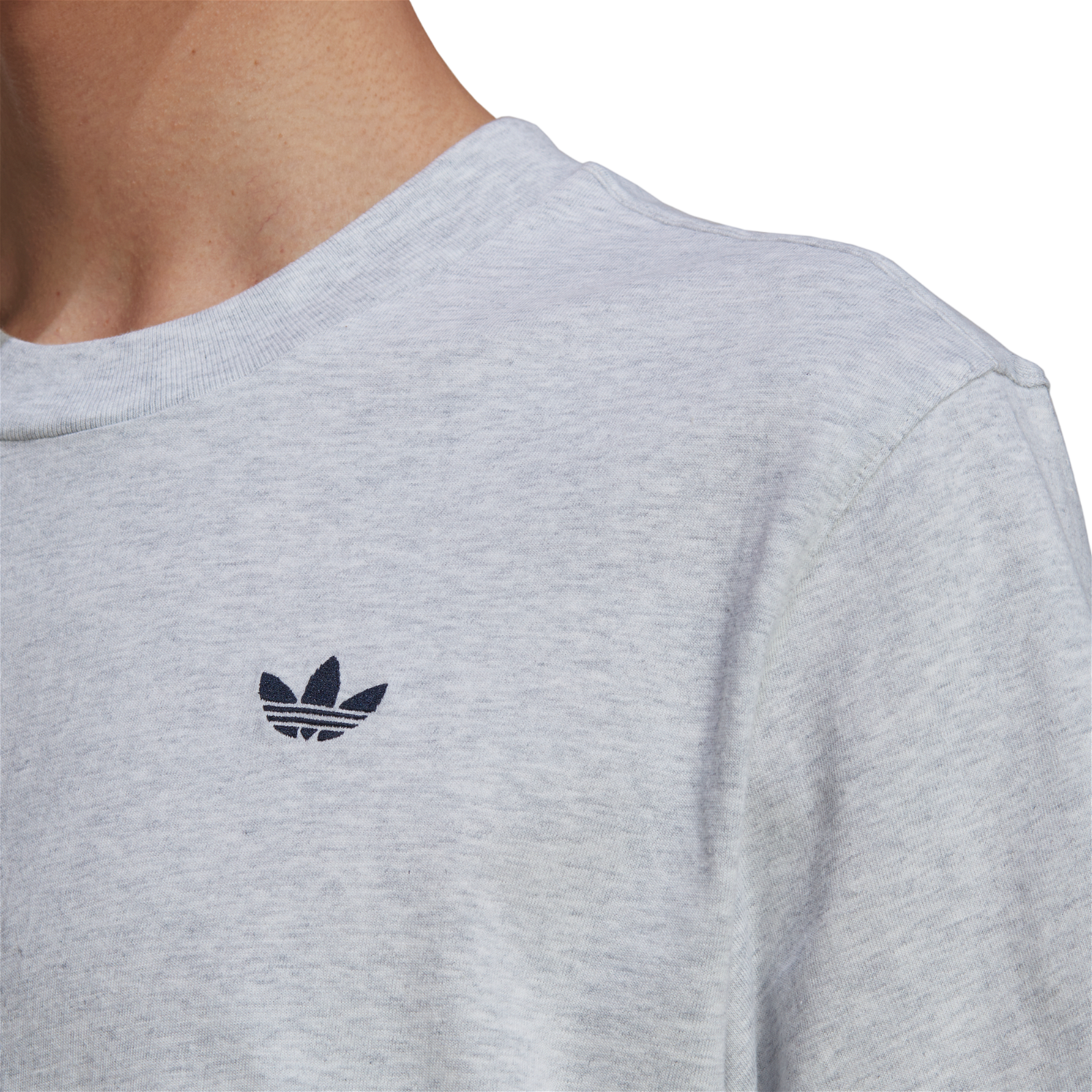 adidas Originals Varsity Loose Graphic T-Shirt - Grey - ViaductClothing - -