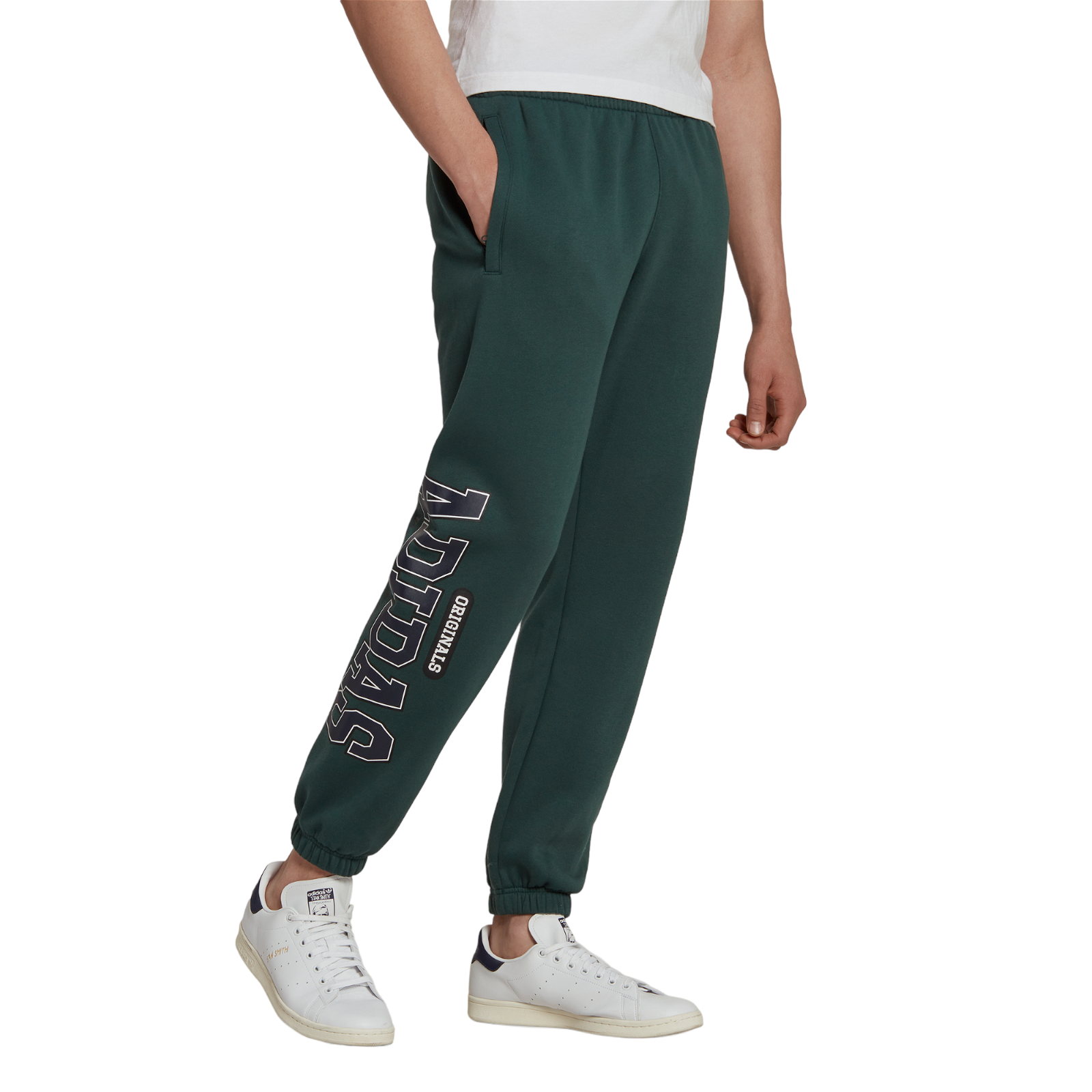 adidas Originals Varsity Sweat Pants - Green - ViaductClothing - -