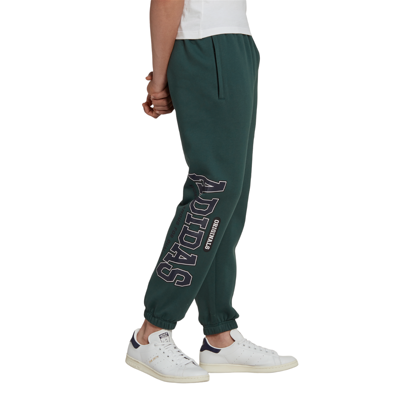 adidas Originals Varsity Sweat Pants - Green - ViaductClothing - -