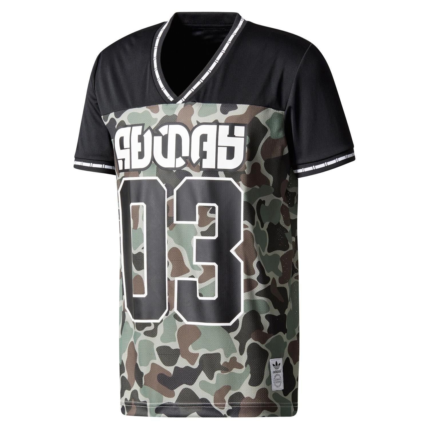 adidas Originals Winter T Shirt - Camo - ViaductClothing - -