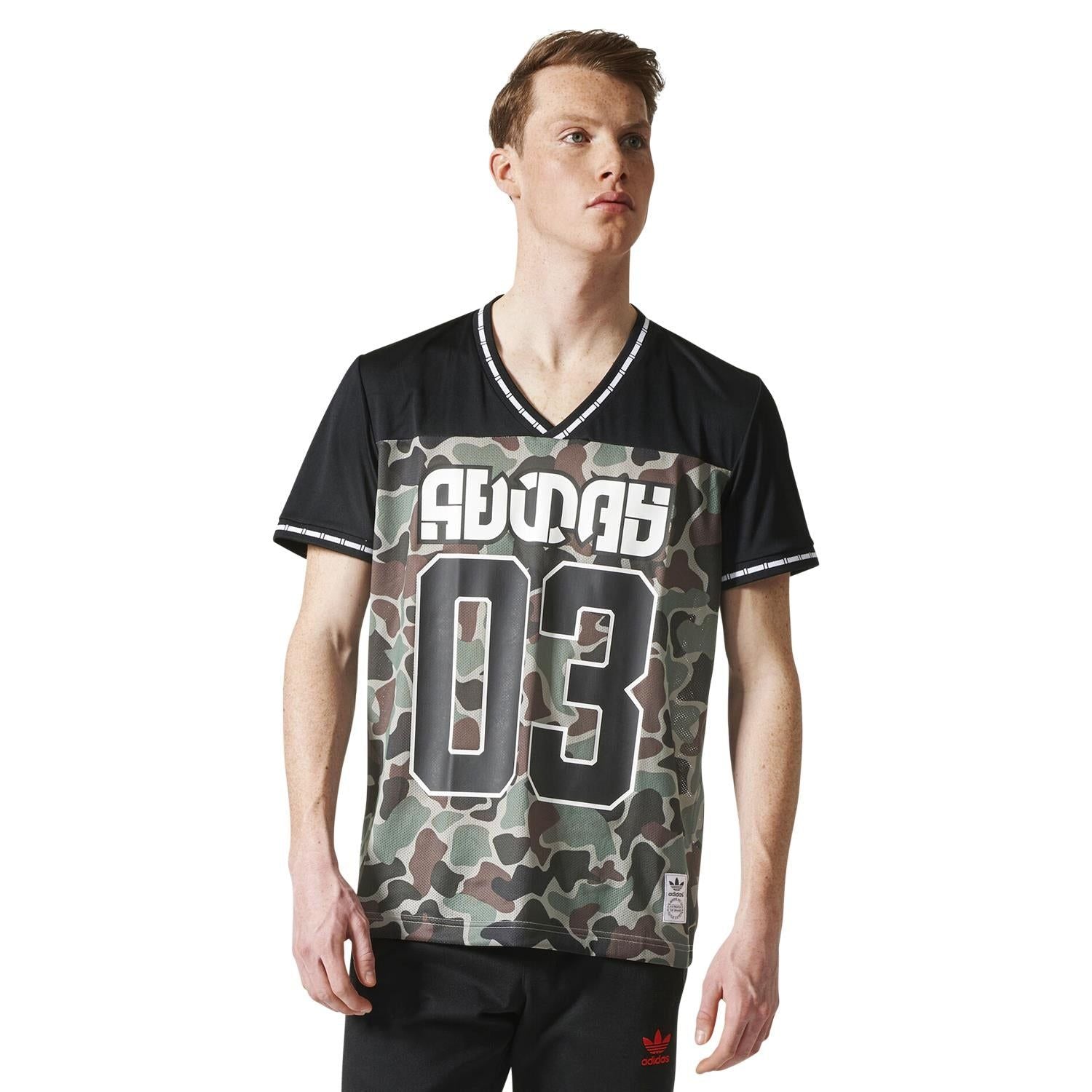 adidas Originals Winter T Shirt - Camo - ViaductClothing - -