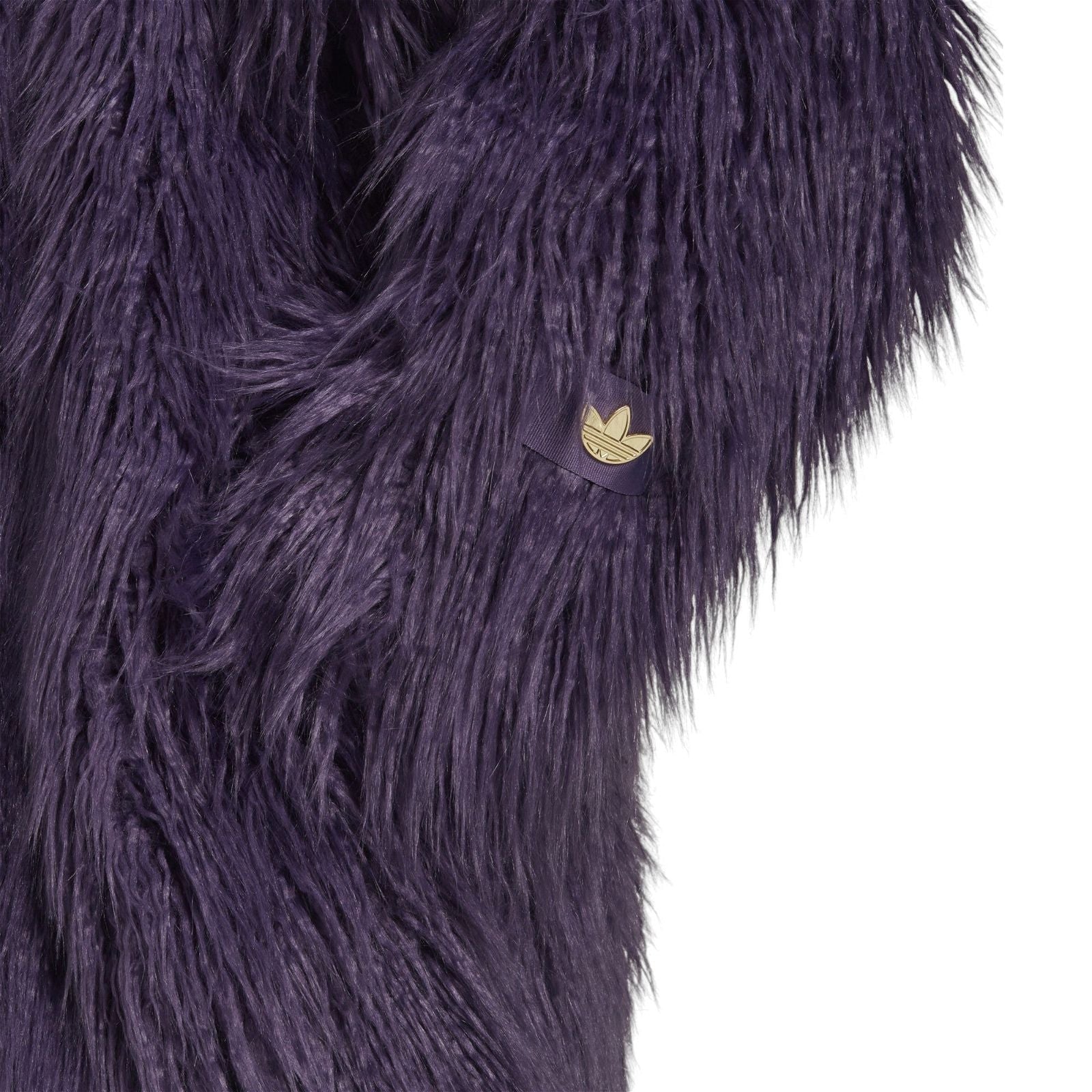 adidas Originals Women's Furry Jacket - Purple - ViaductClothing - -