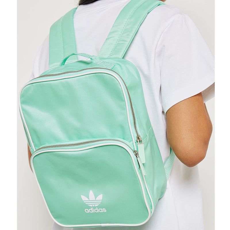 adidas Originals Women's Medium Classic Backpack - Green - ViaductClothing - -