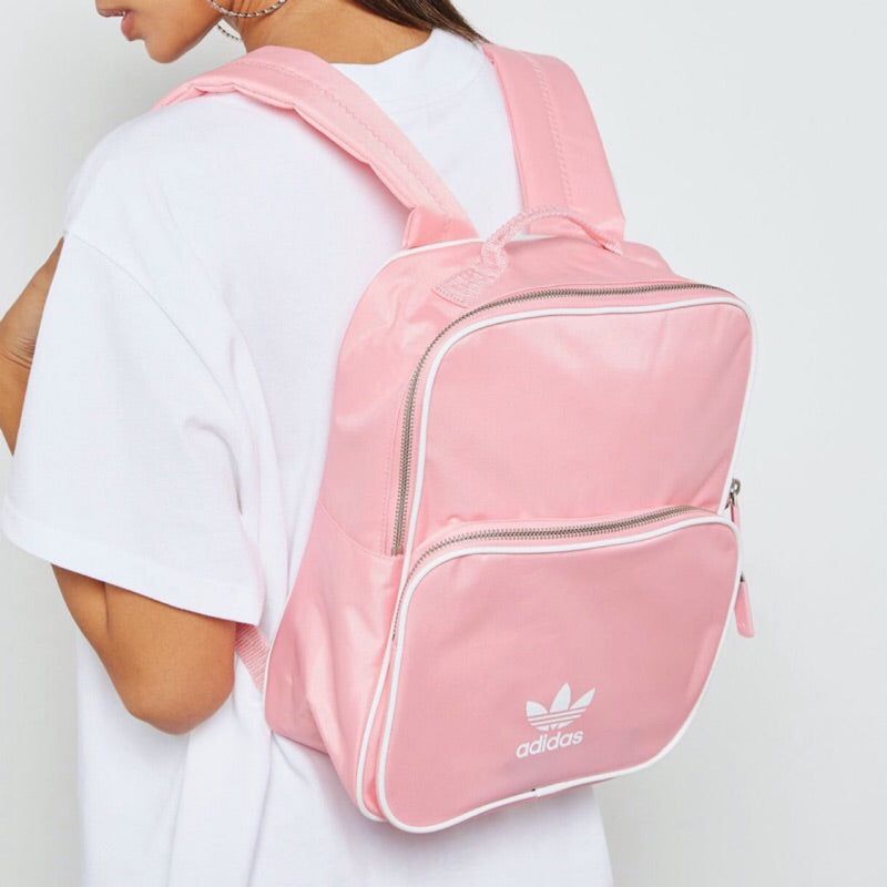 adidas Originals Women's Mini Classic Backpack - Pink - ViaductClothing - -