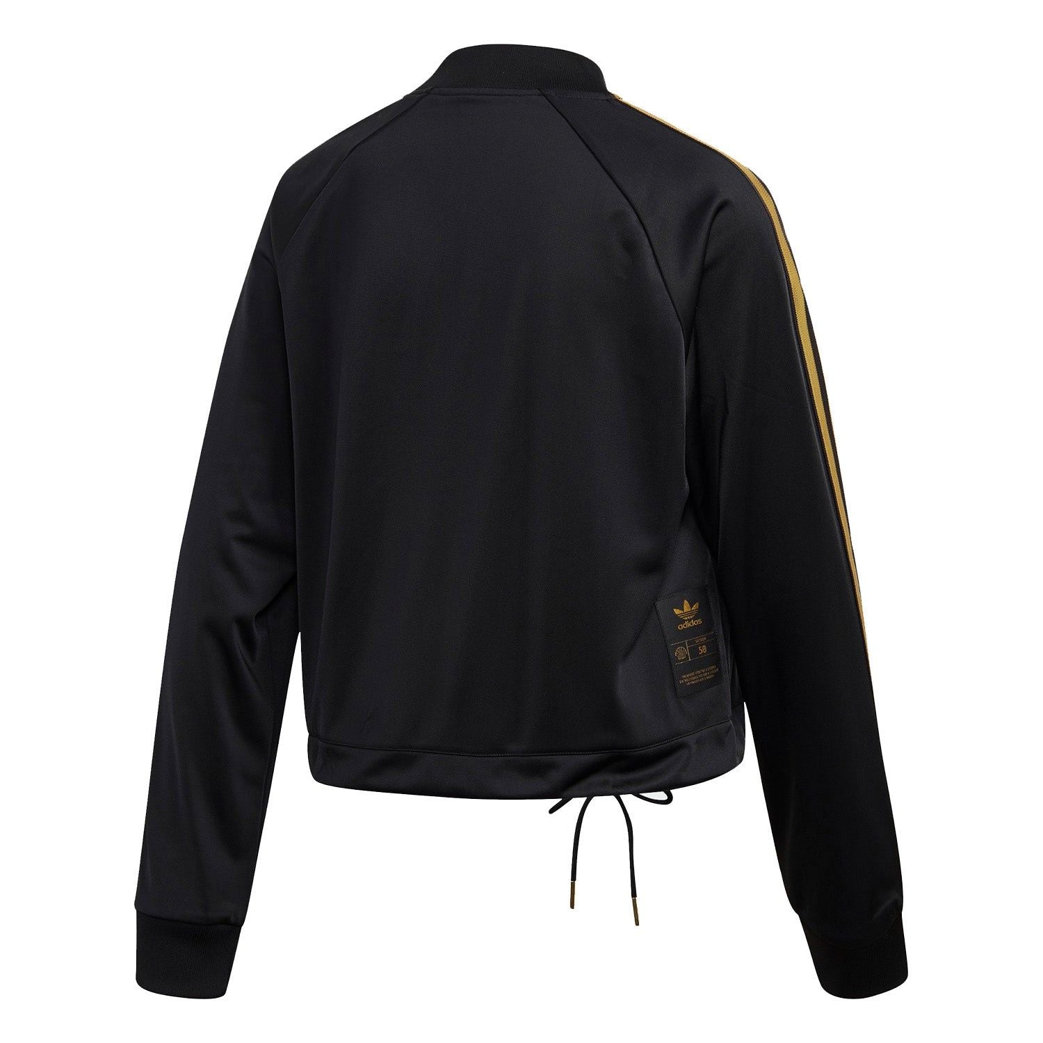 adidas Originals Women's SST 2.0 Track Jacket - Black & Gold - ViaductClothing - -