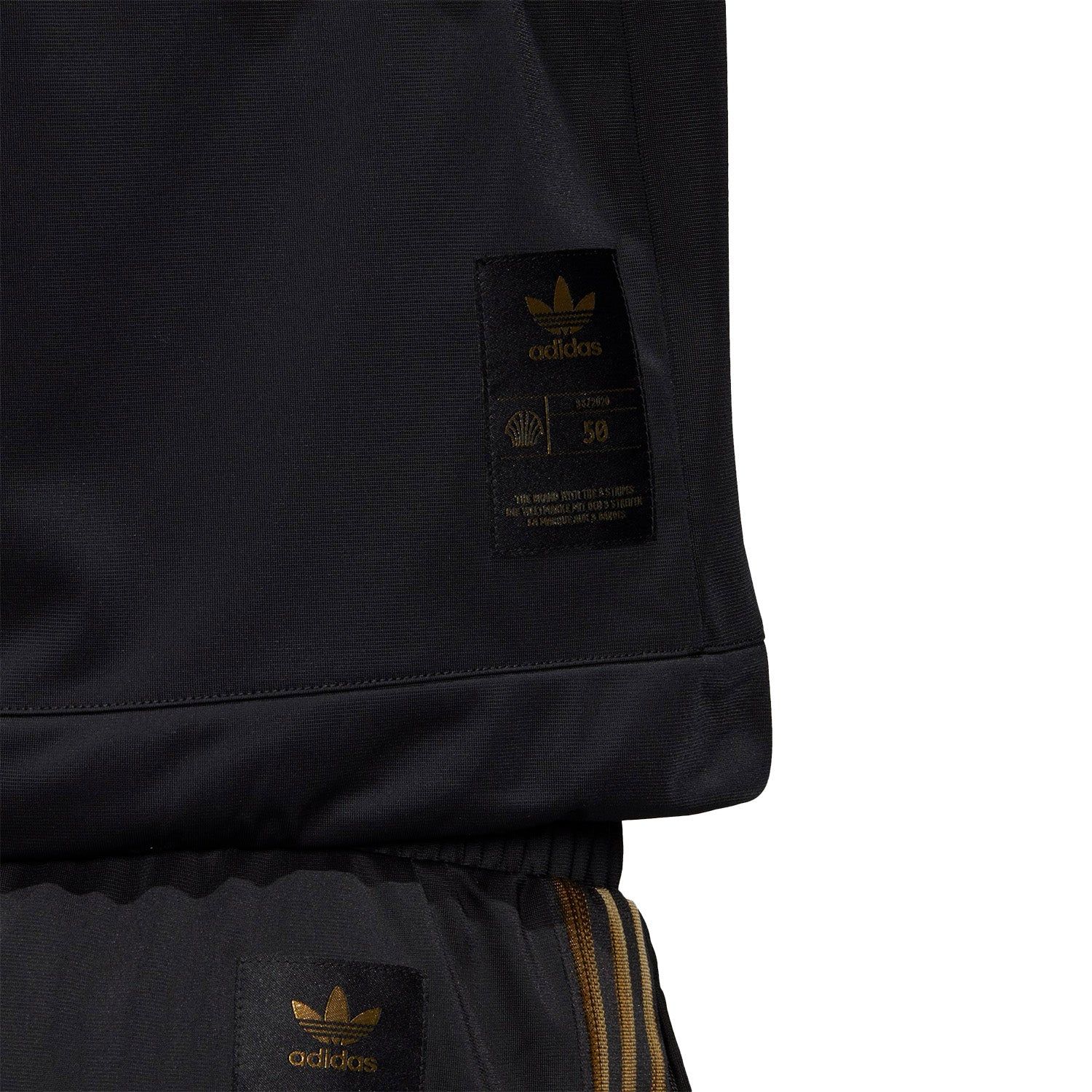 adidas Originals Women's SST 2.0 Track Jacket - Black & Gold - ViaductClothing - -