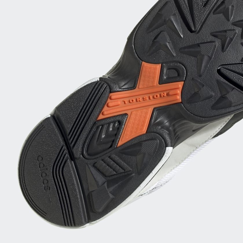 adidas Originals Womens Falcon K-Pop Shoes - Core Black - ViaductClothing - -