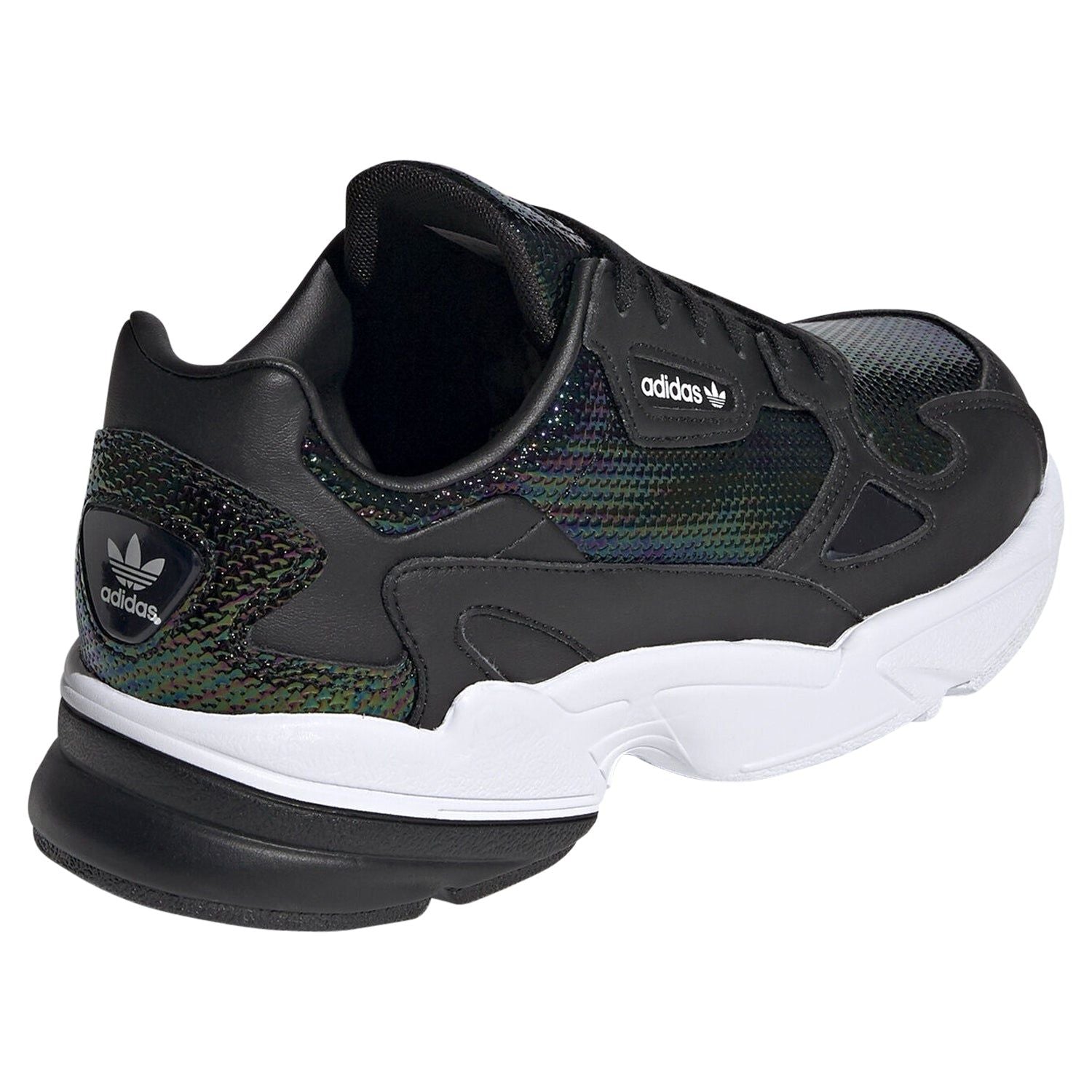 adidas Originals Womens Falcon Shoes - Black - ViaductClothing - -