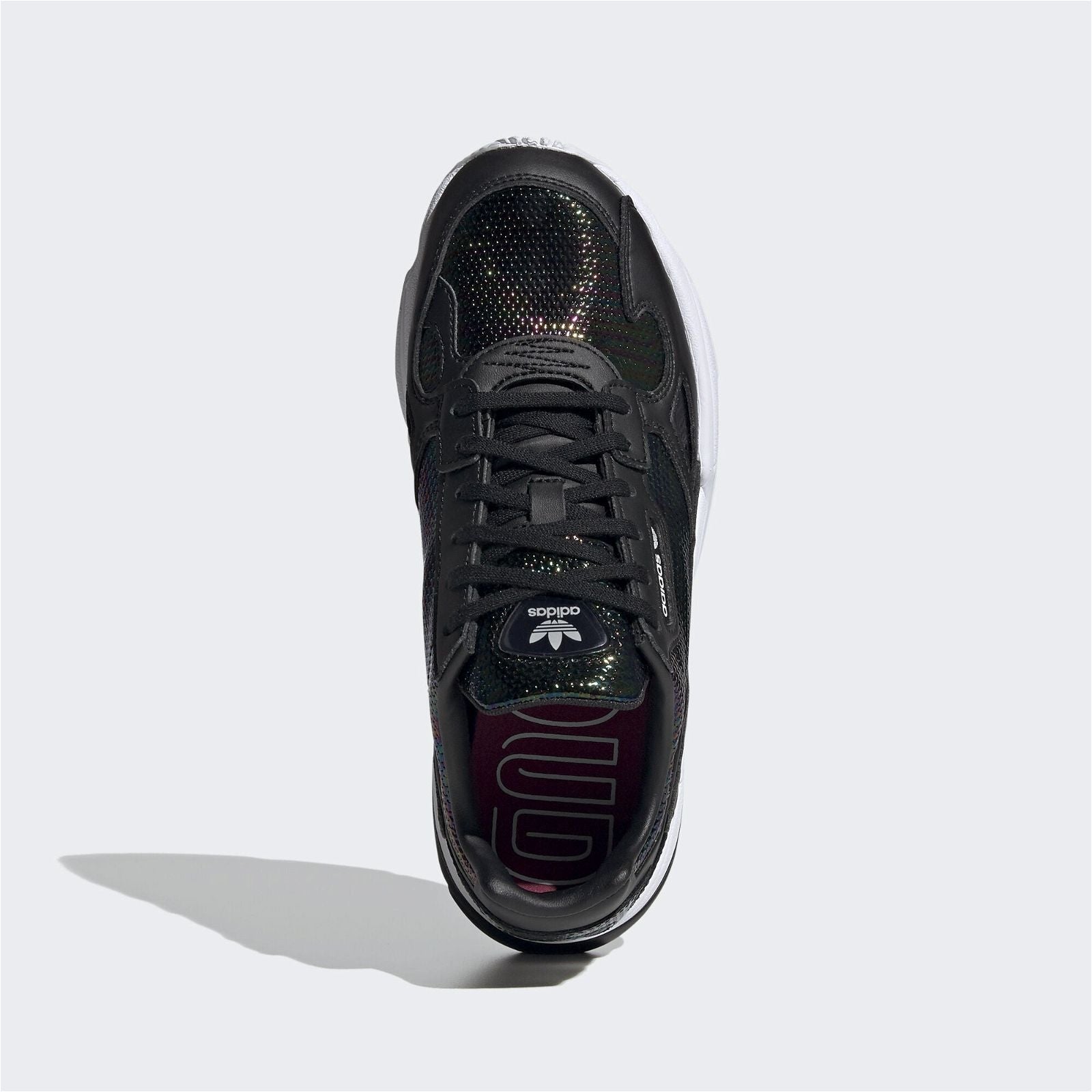adidas Originals Womens Falcon Shoes - Black - ViaductClothing - -