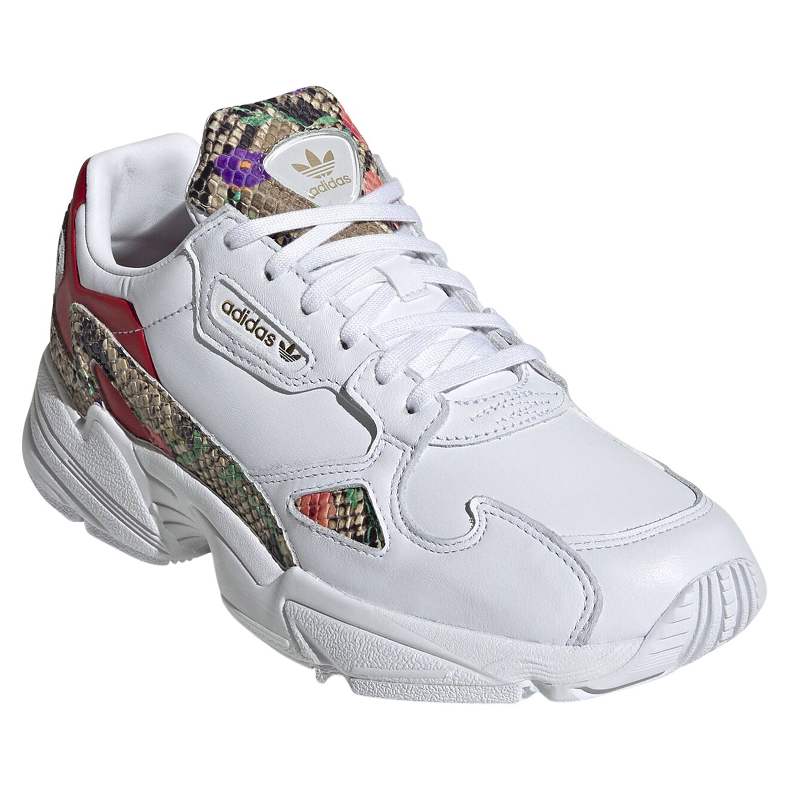 adidas Originals Womens Falcon Shoes - White - ViaductClothing - -